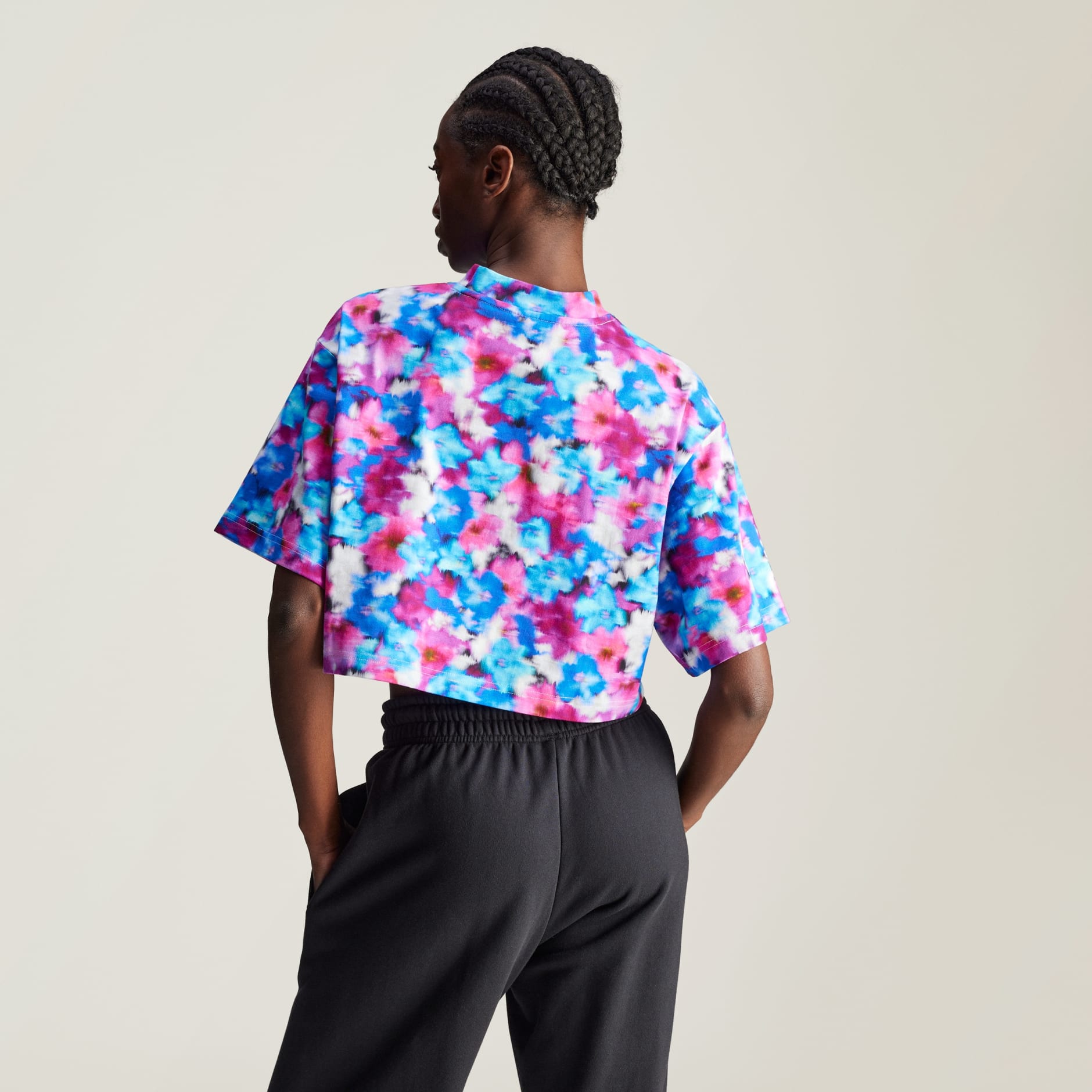 adidas by Stella McCartney Printed Crop Tee