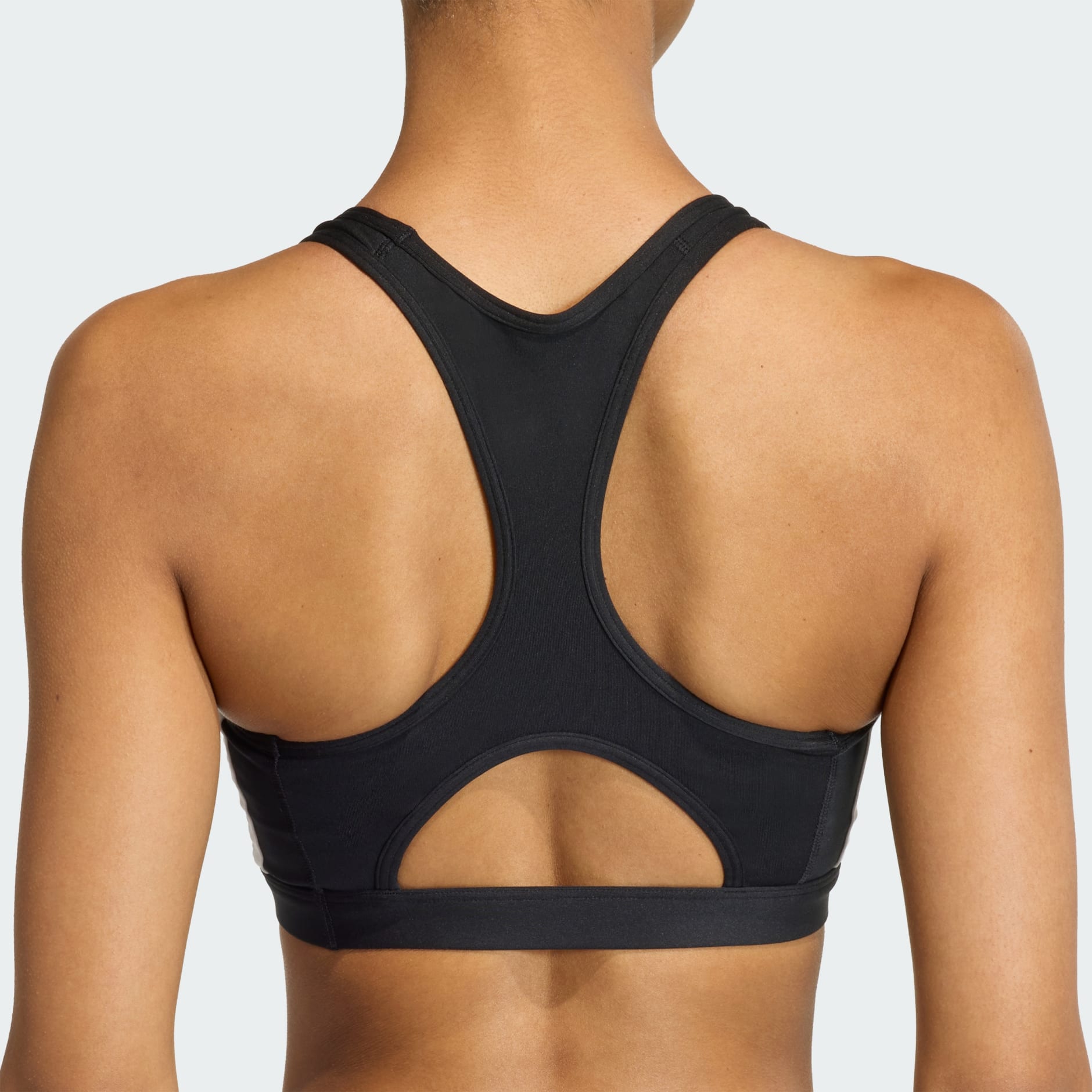 Optime Essentials Workout 3-Stripes Medium Support Bra