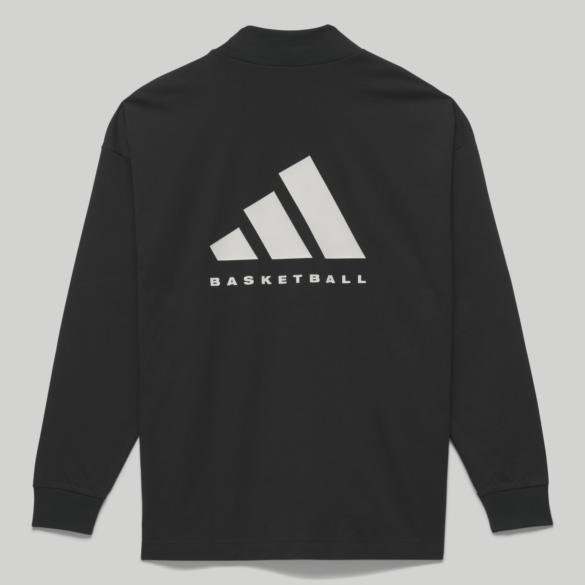 Clothing - adidas Basketball Long Sleeve Tee - Black | adidas South Africa