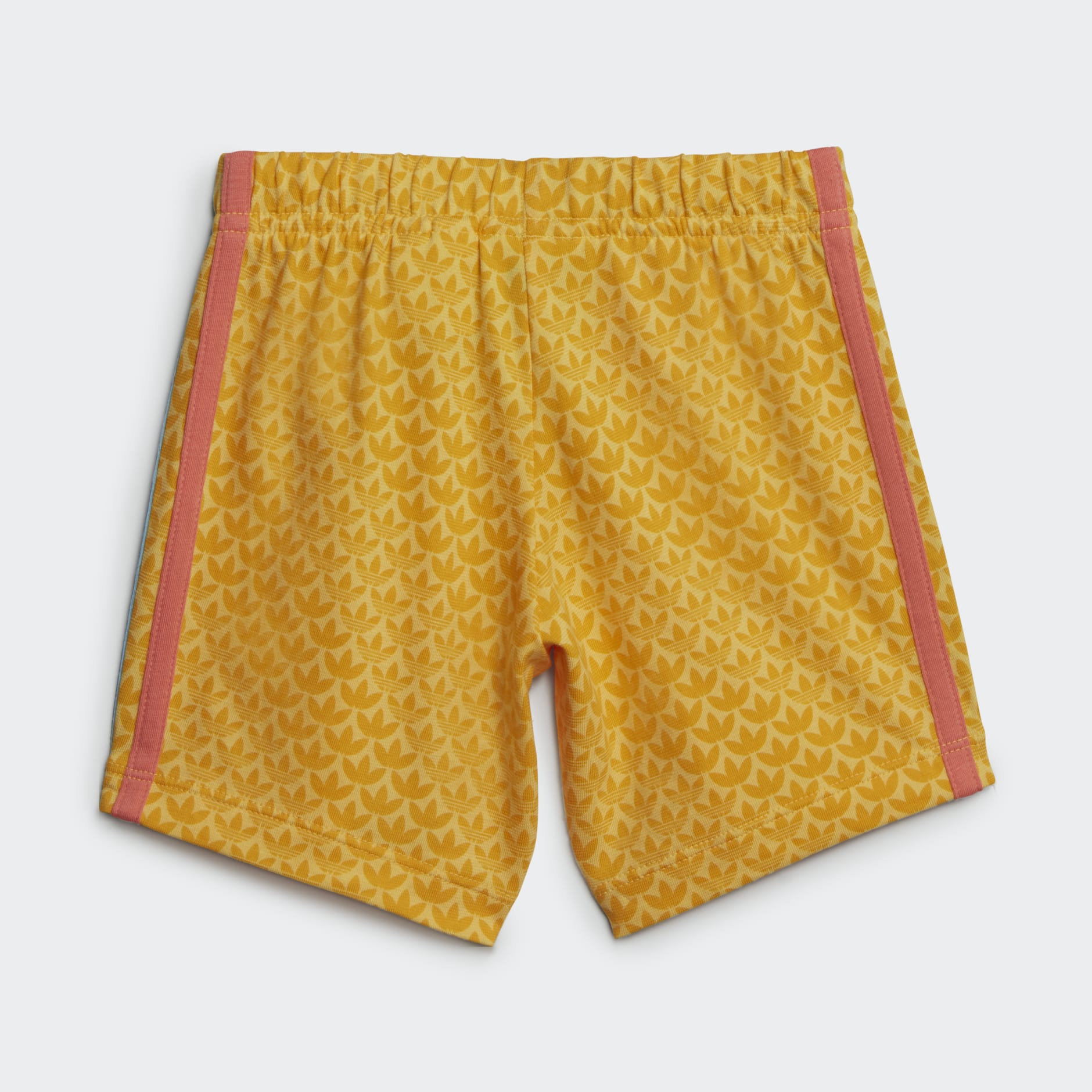 Graphic Print Shorts and Tee Set