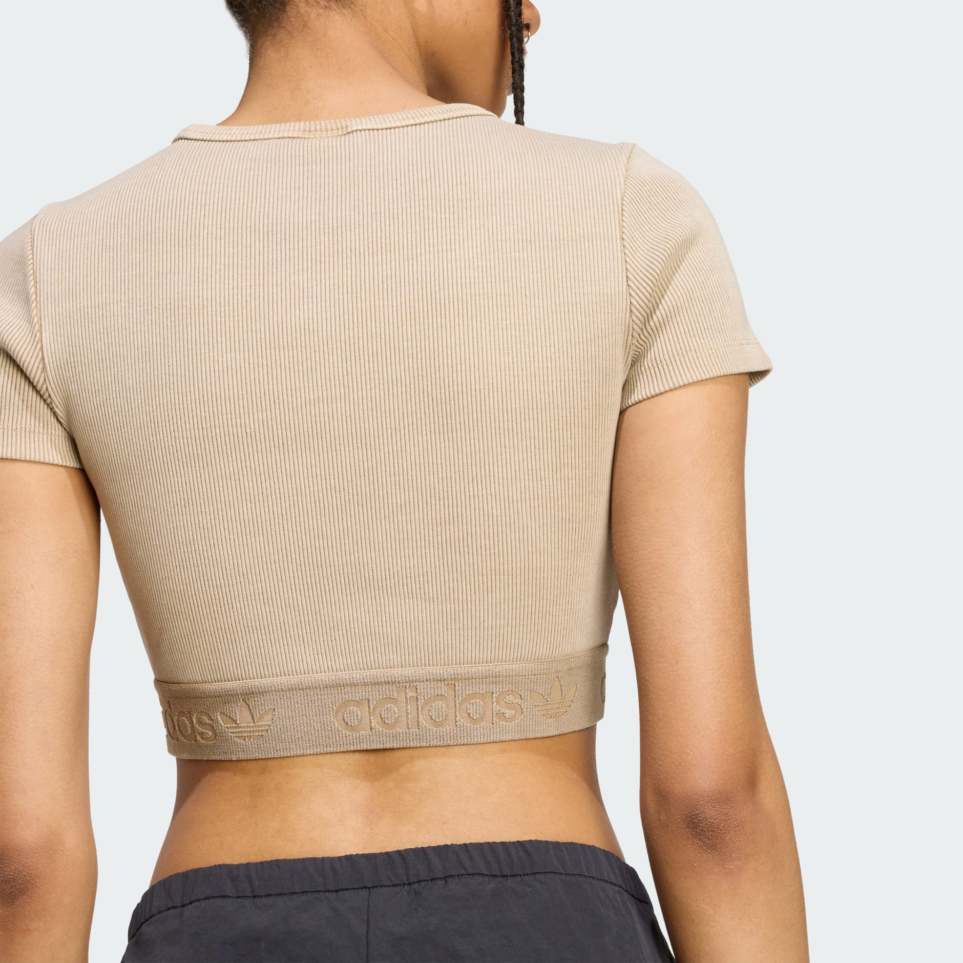 Essentials Rib Washed Tee