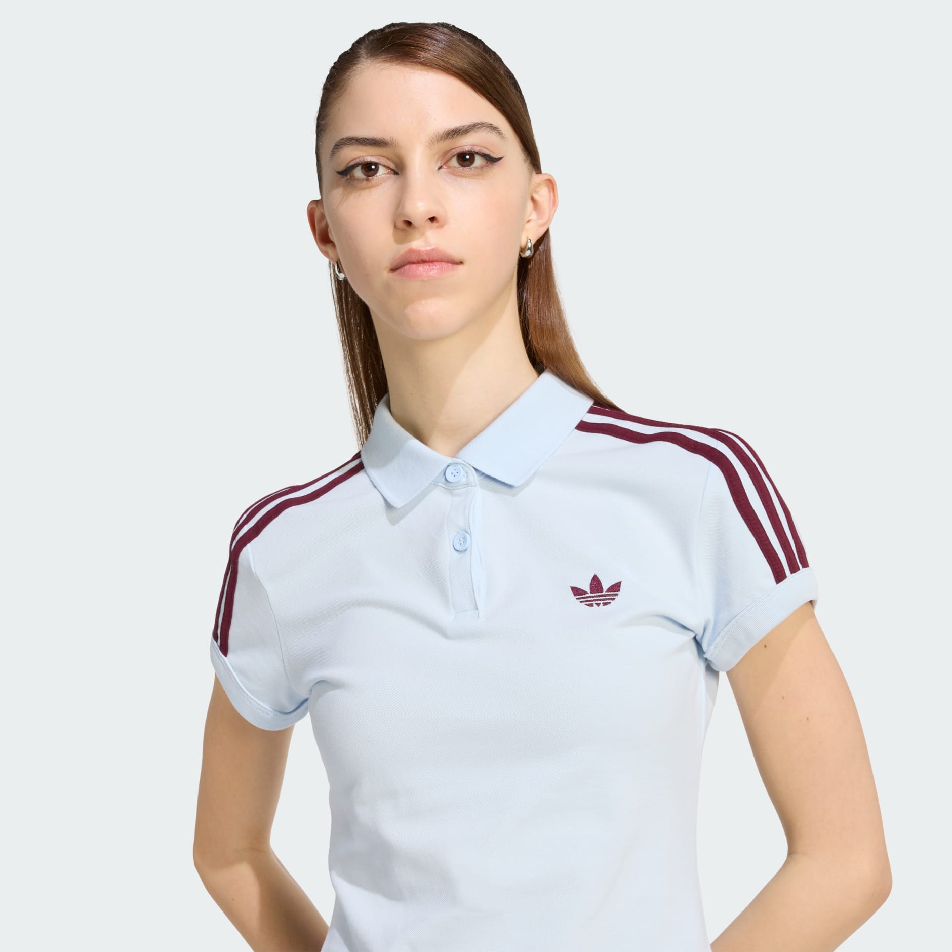 Tricou polo cu 3 dungi