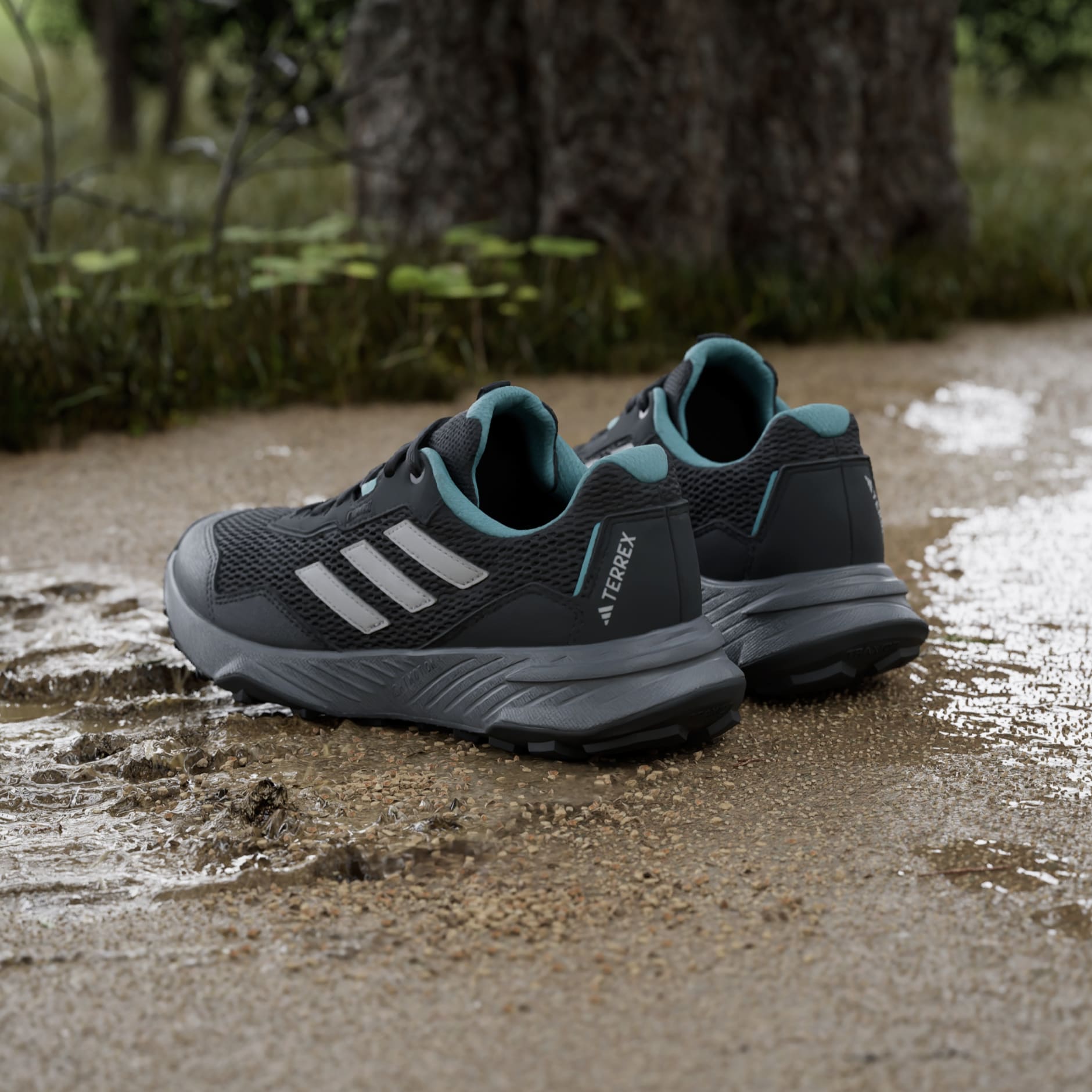 adidas Tracefinder Trail Running Shoes - Black | adidas GH