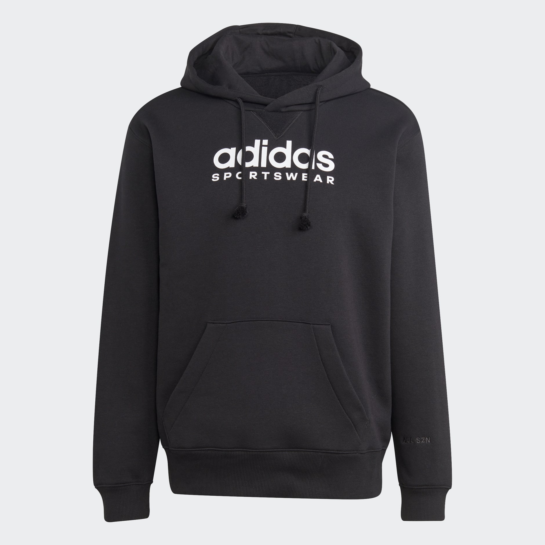 Clothing - ALL SZN Fleece Graphic Hoodie - Black | adidas South Africa