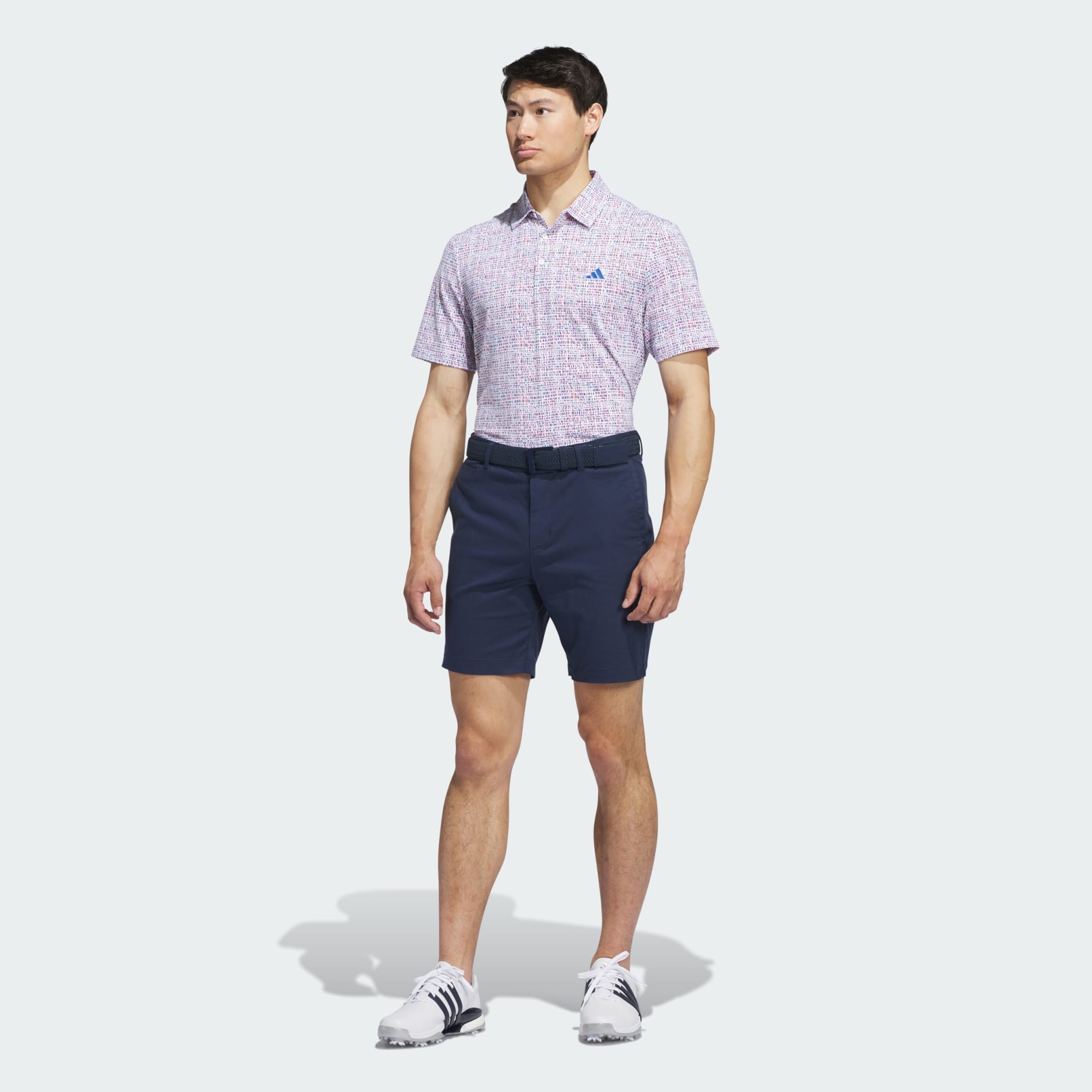 Ultimate365 Power Grid Print Polo Shirt