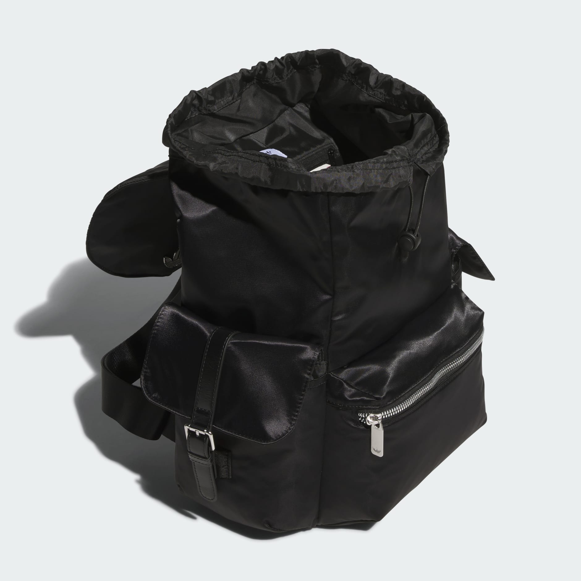 新品Adidas スモールフリップバックパック ブラック　KC2759 Originals Small Size Flip Backpack - Black | adidas Hong Kong