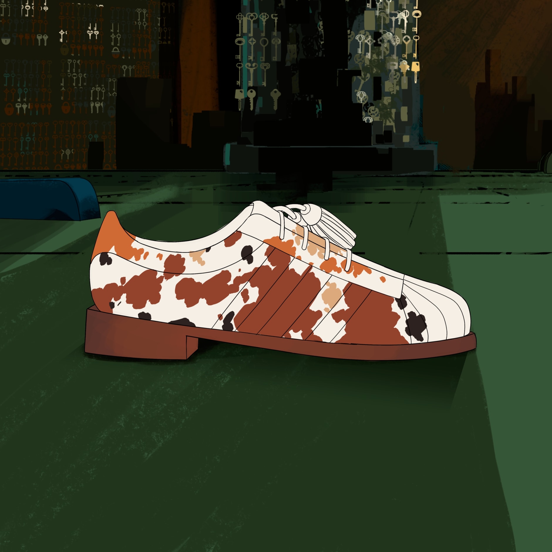 CLOT SUPERSTAR DS BY EDISON CHEN Trainers