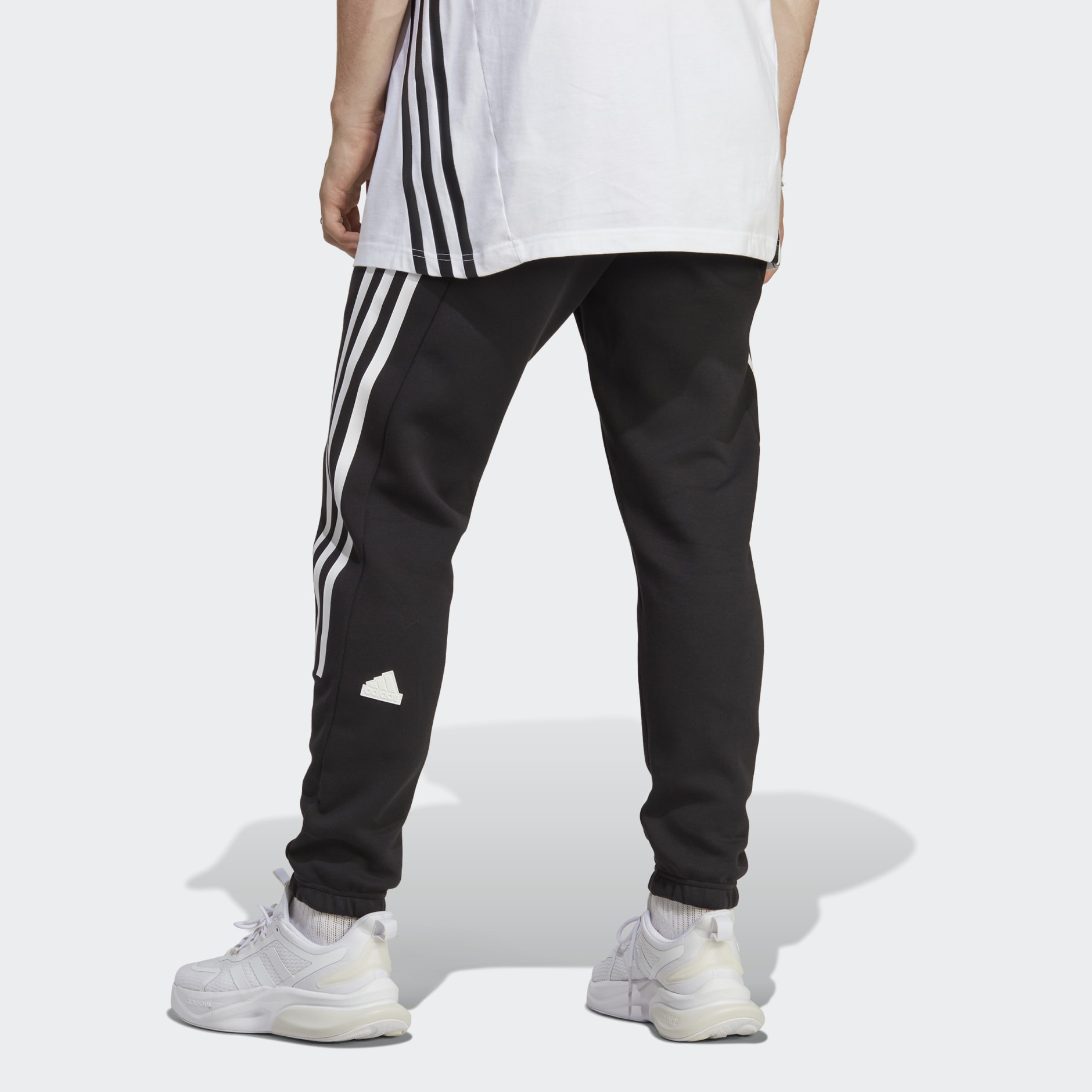 Men's Clothing - Future Icons 3-Stripes Pants - Black | adidas Saudi Arabia