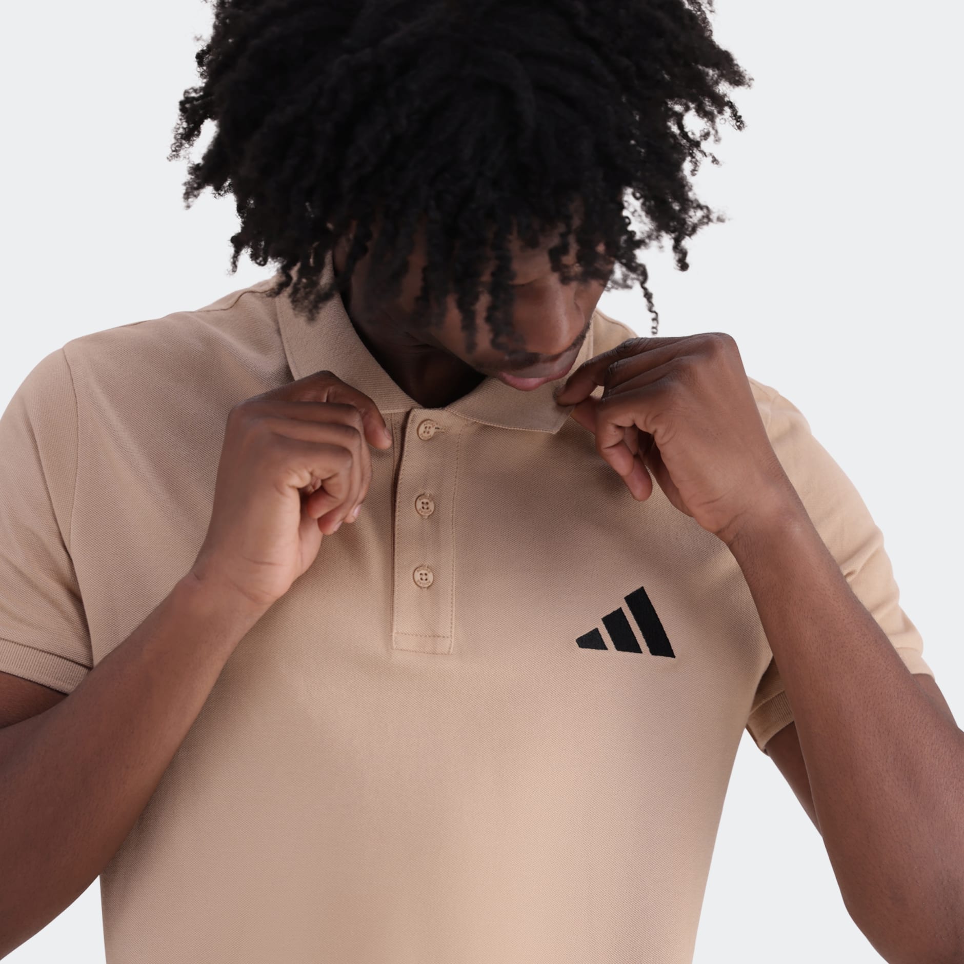 Essentials Small Logo Piqu&eacute; Polo Shirt