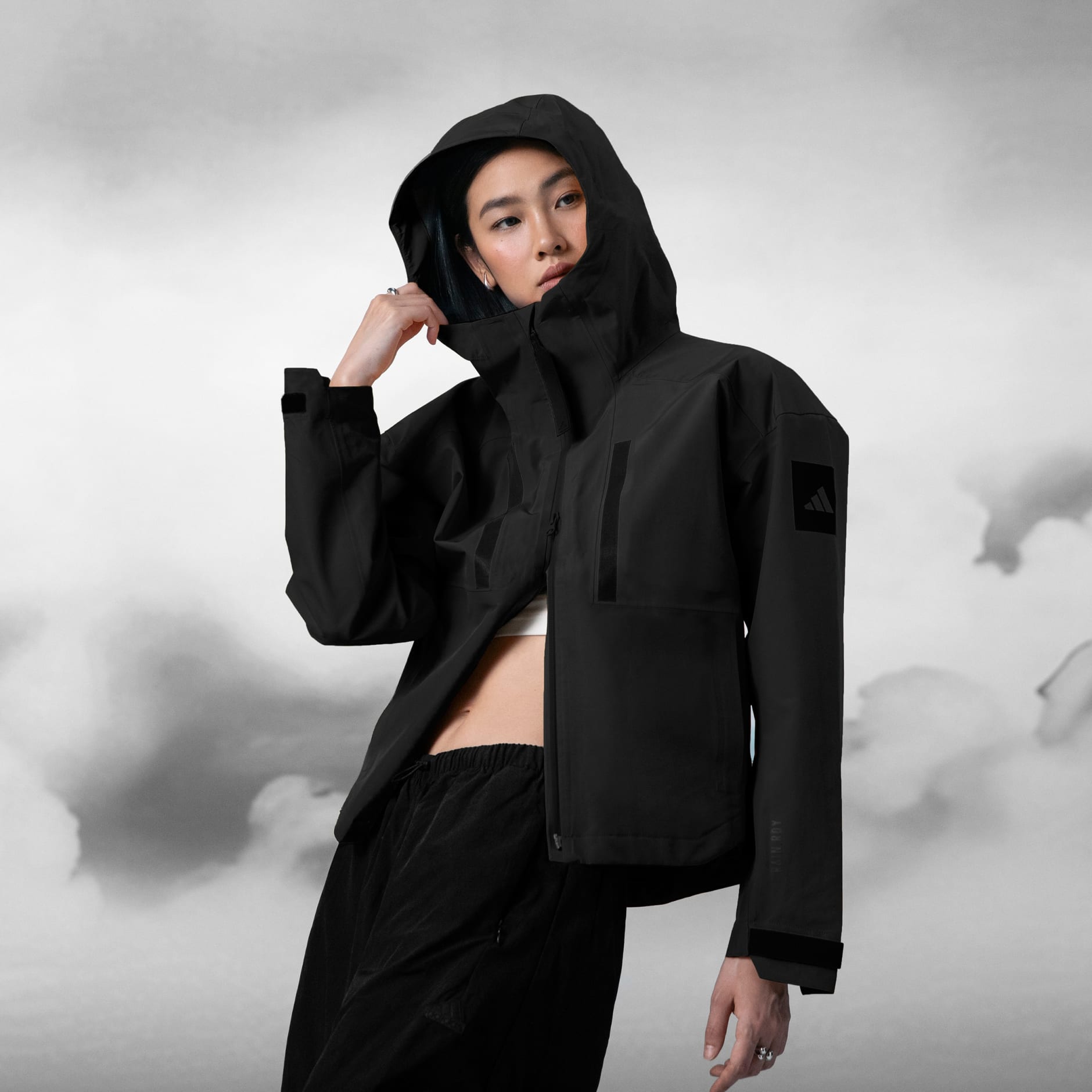 Myshelter Rain.Rdy Jacket - Black | adidas Hong Kong