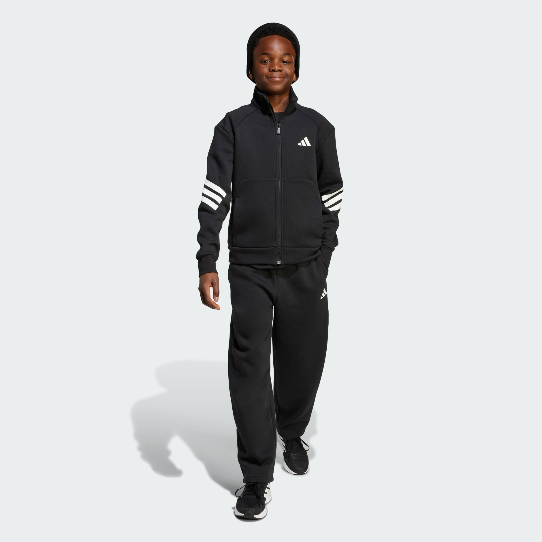 adidas Future Icons 3-Stripes Half-Zip Tracksuit Kids