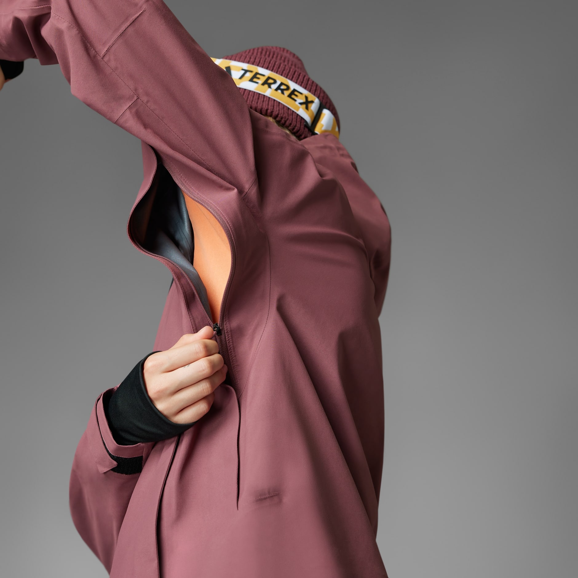 Jachetă Terrex Techrock 3L Gore-Tex C-Knit