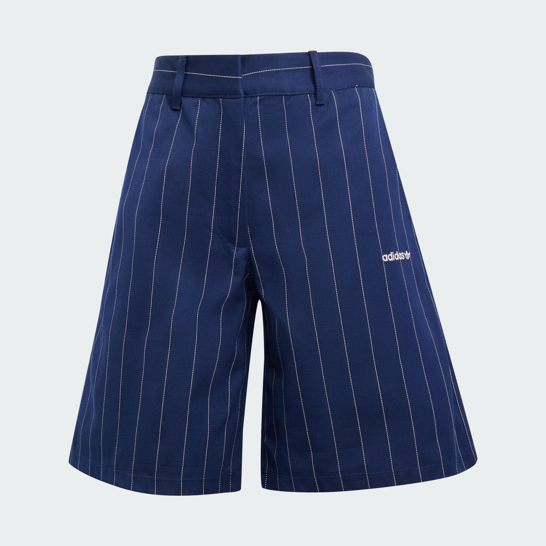 【ADIDAS】Pinstripe Bermuda Shorts JC7683 CLOTHING - Pinstripe Bermuda Shorts - Blue | adidas Oman