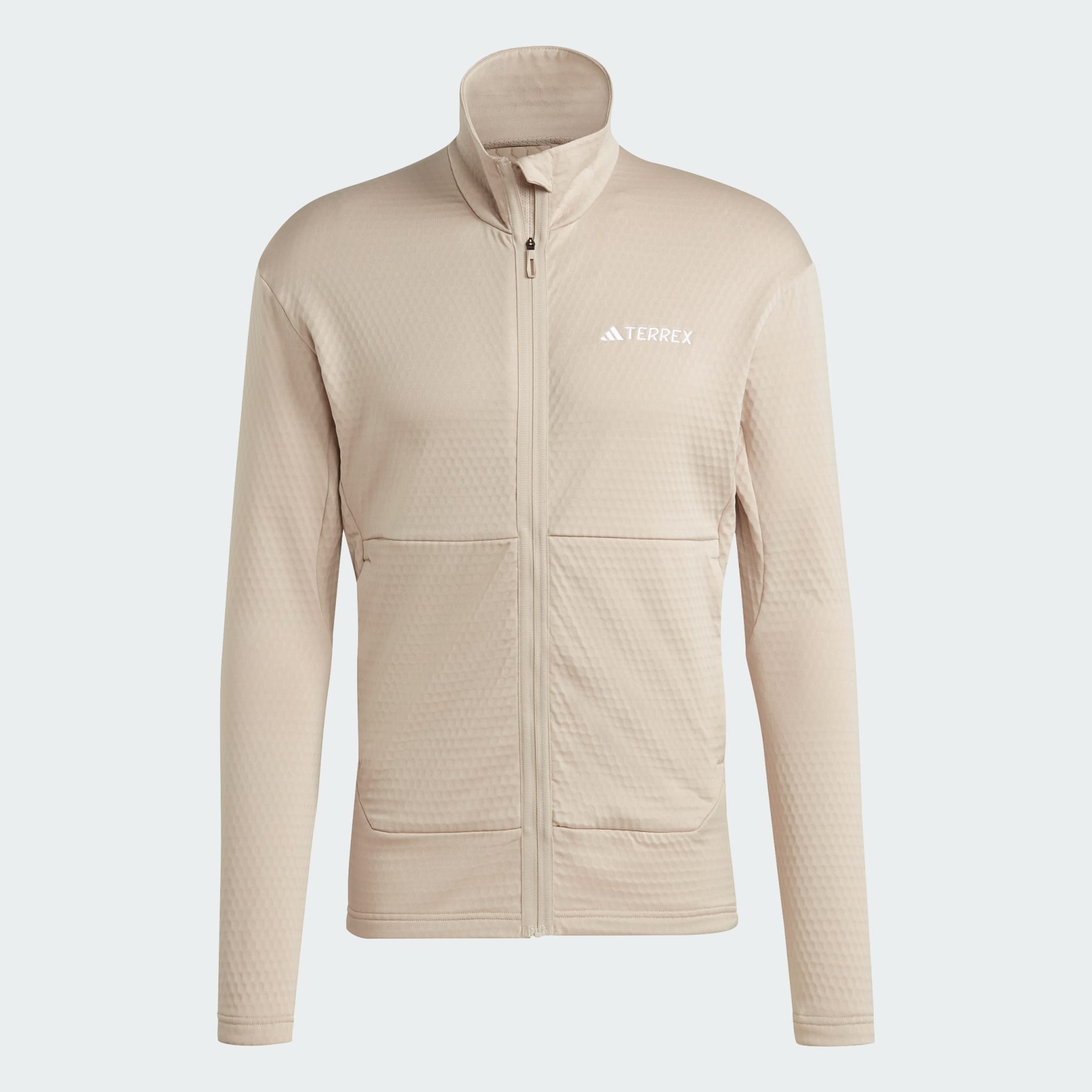 adidas Terrex | Fleece Full-Zip Beige GH Light Multi Jacket adidas 