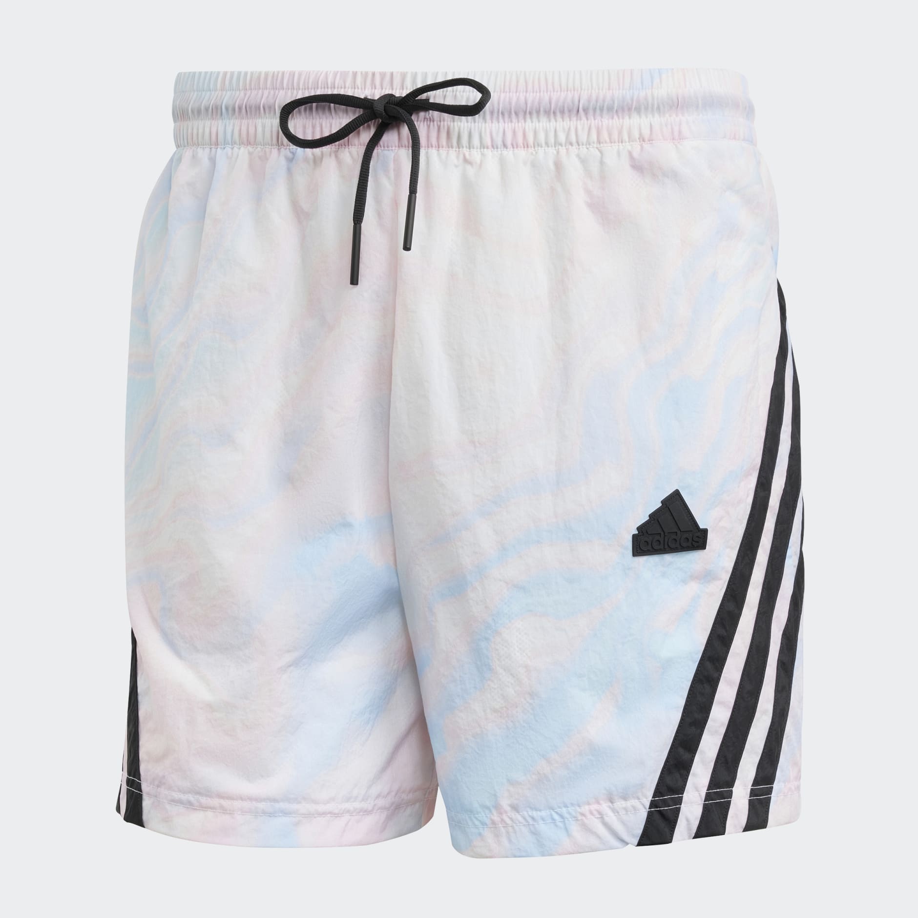 Clothing - Future Icons Allover Print Shorts - White | adidas South Africa
