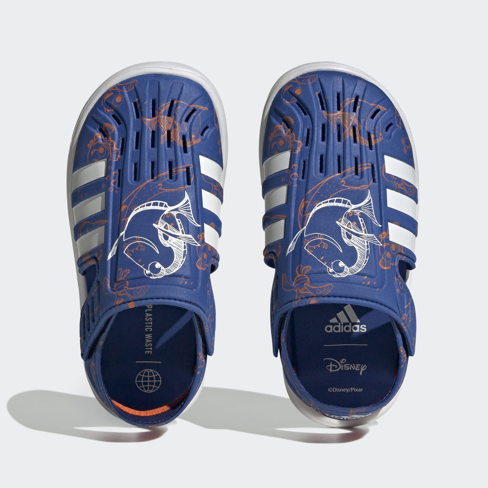 adidas Finding Nemo and Dory Closed Toe Summer Sandals - Blue | adidas LK