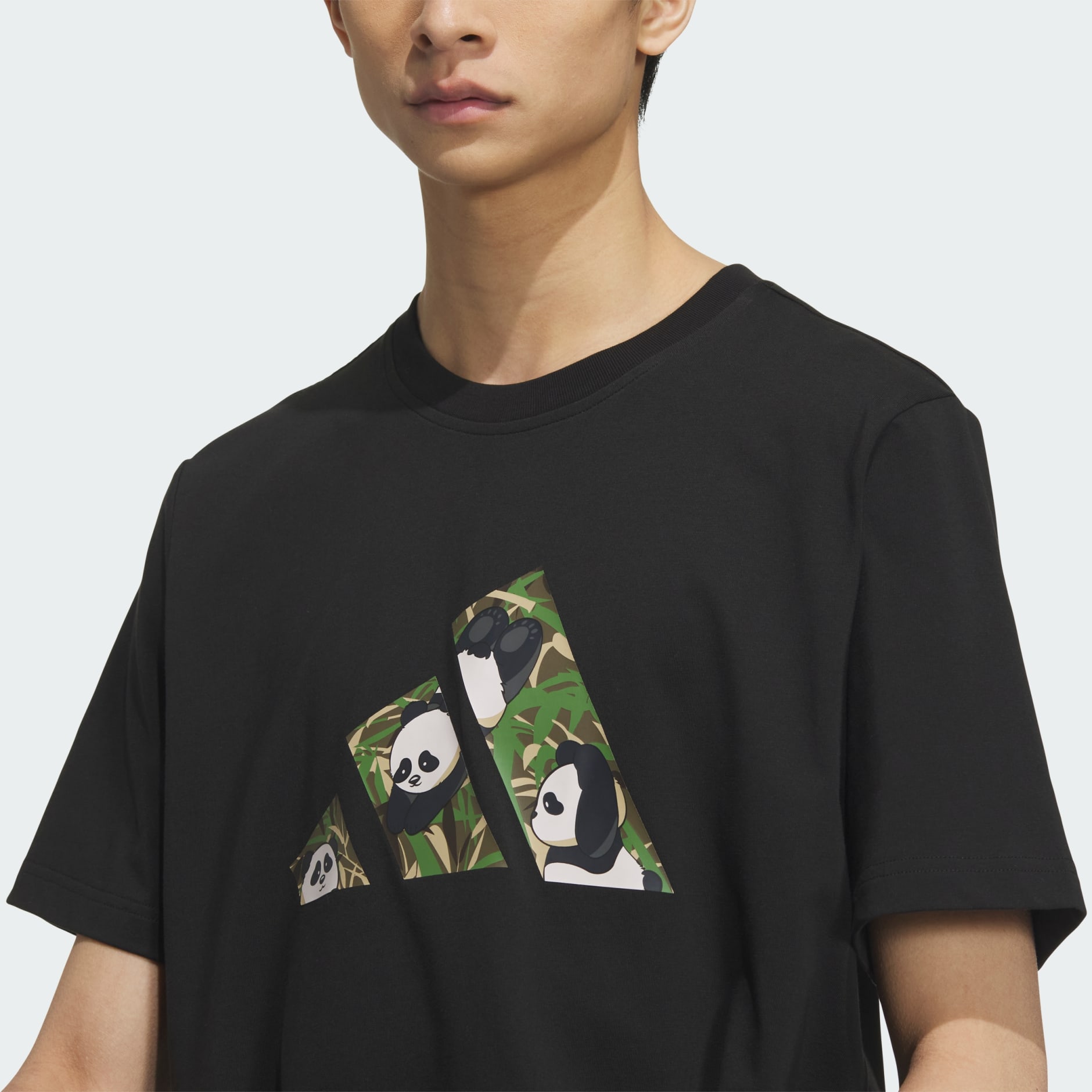 Camo Logo Tee - Black | adidas Hong Kong