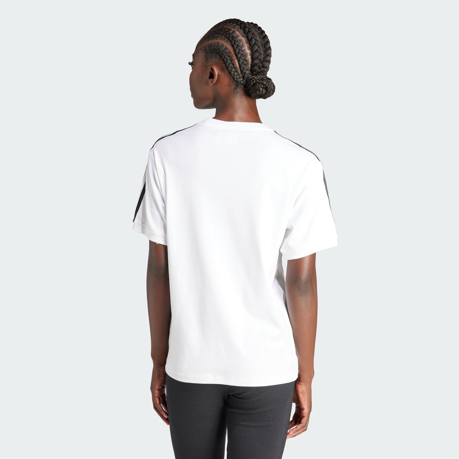 T shirt hotsell adidas original blanc