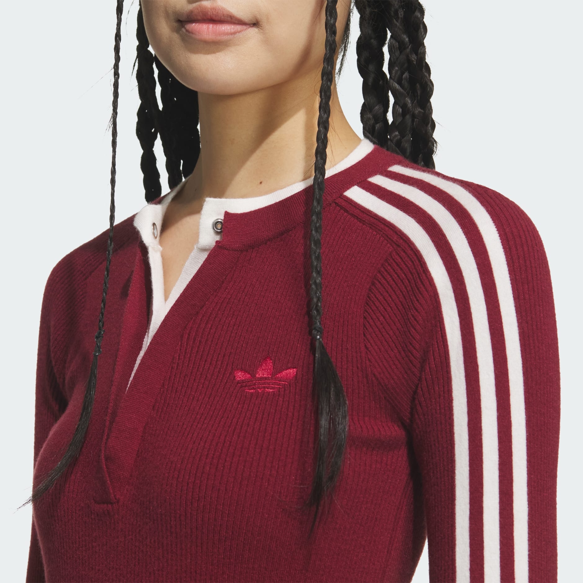 PREMIUM 3S BUTTON CREW Sweatshirt