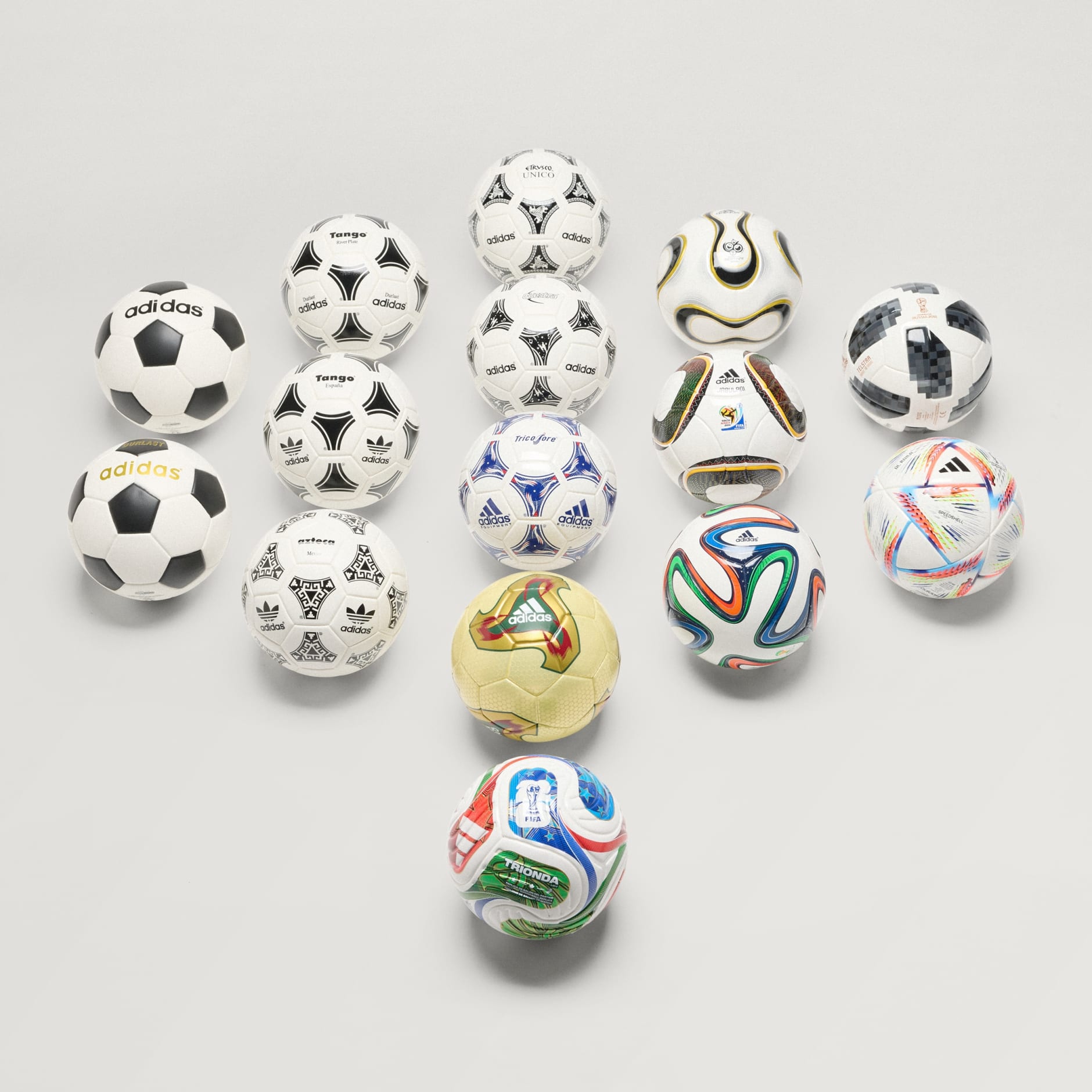 Set de mini mingi istorice FIFA World Cup&trade;