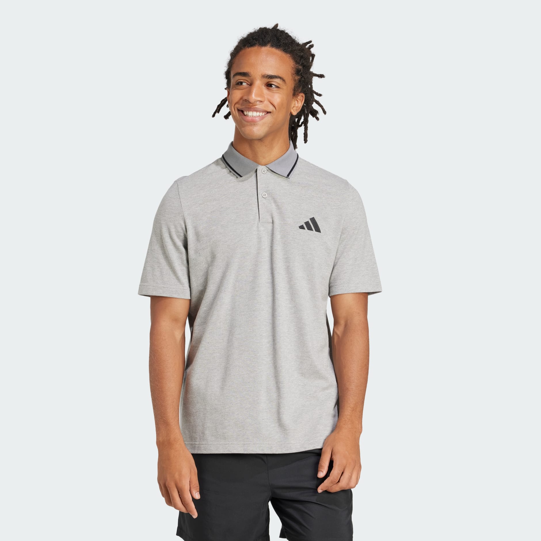 Essentials Small Logo Piqu&eacute; Polo Shirt