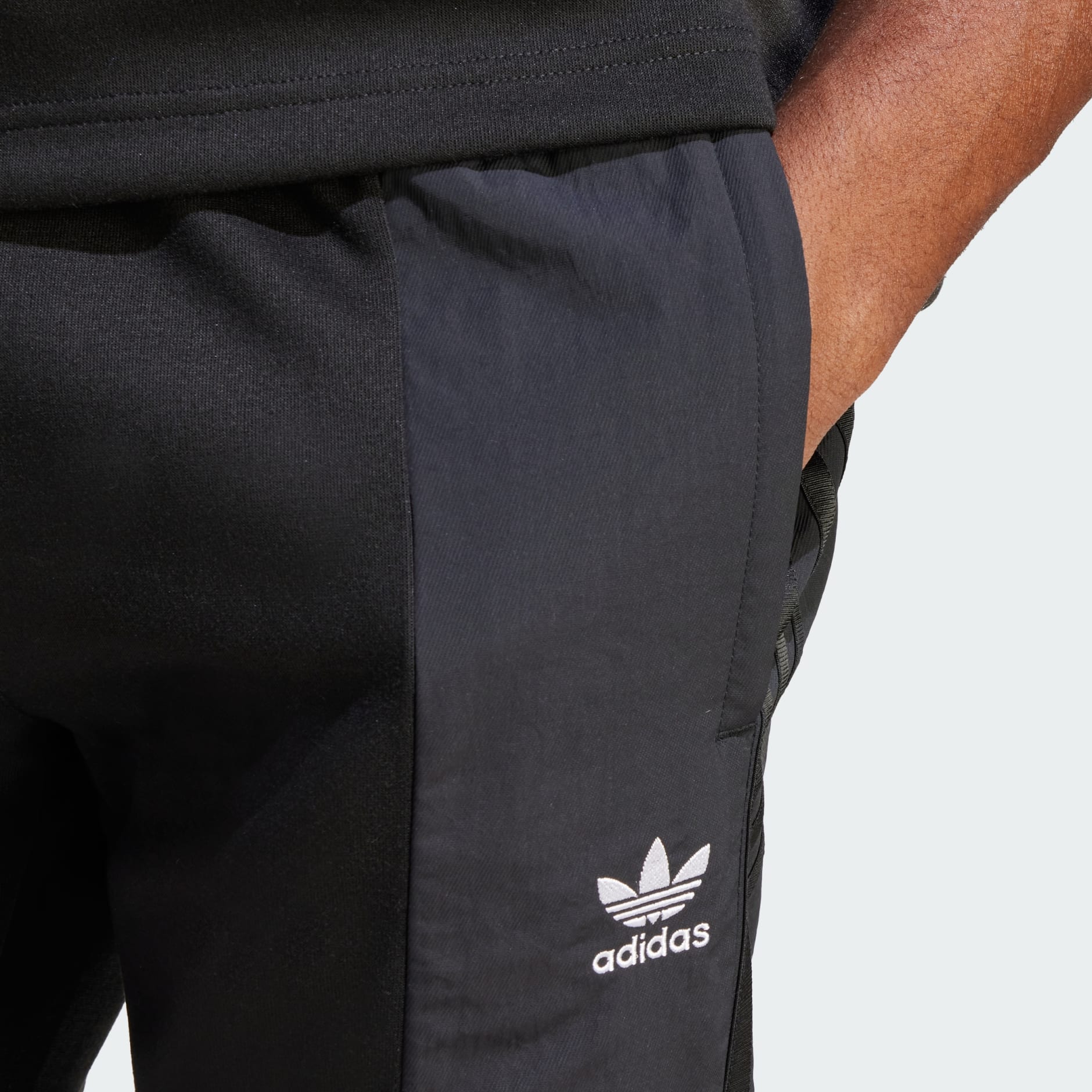 adidas Adicolor Re-Pro SST Material Mix Track Pants - Black | adidas LK