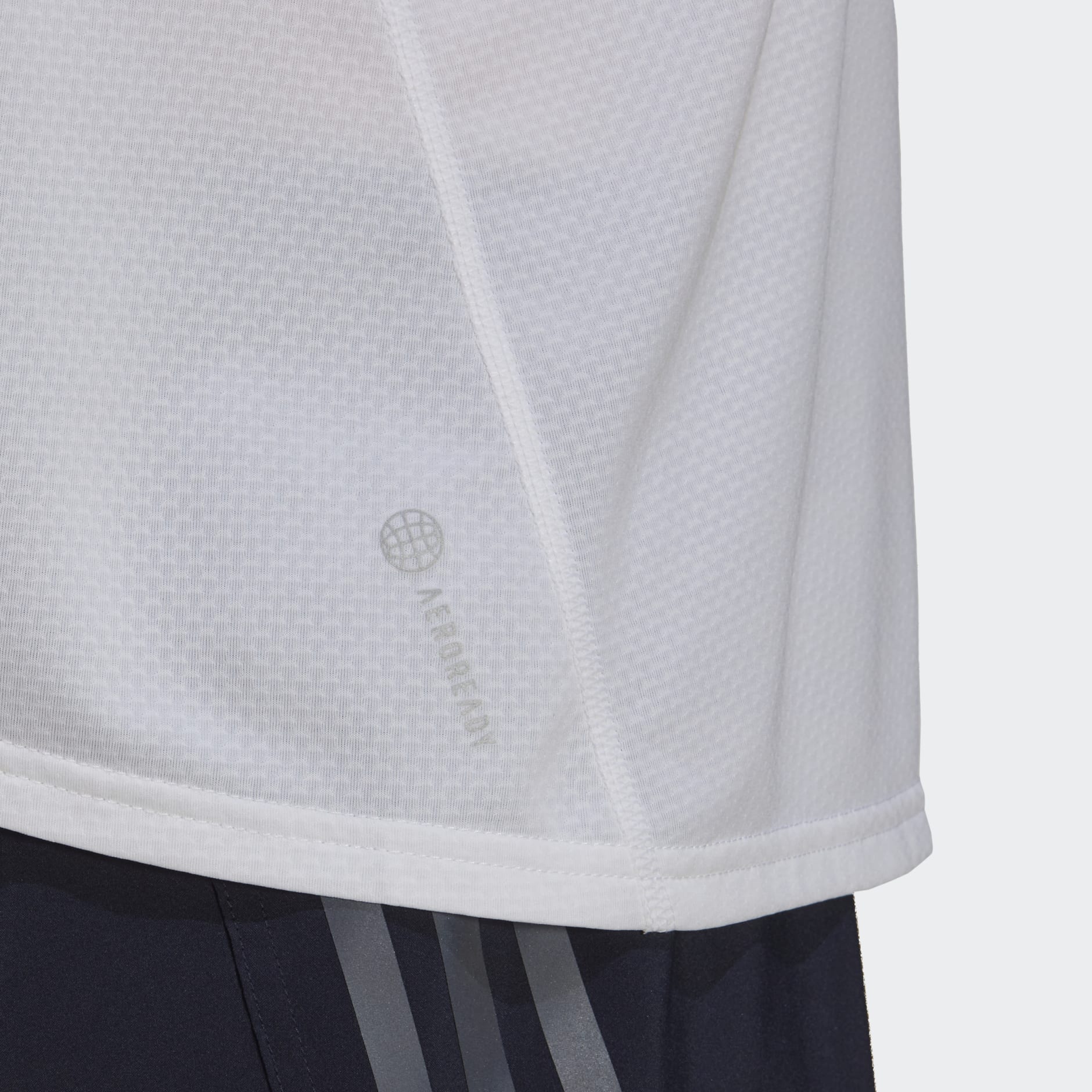 Clothing - RUN ICONS 3 BAR TANK TOP - White | adidas South Africa