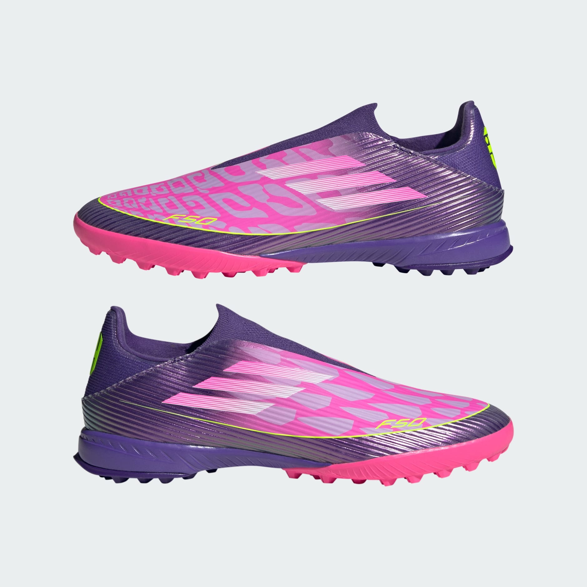 Ghete F50 League Lamine Yamal fără șireturi pentru gazon