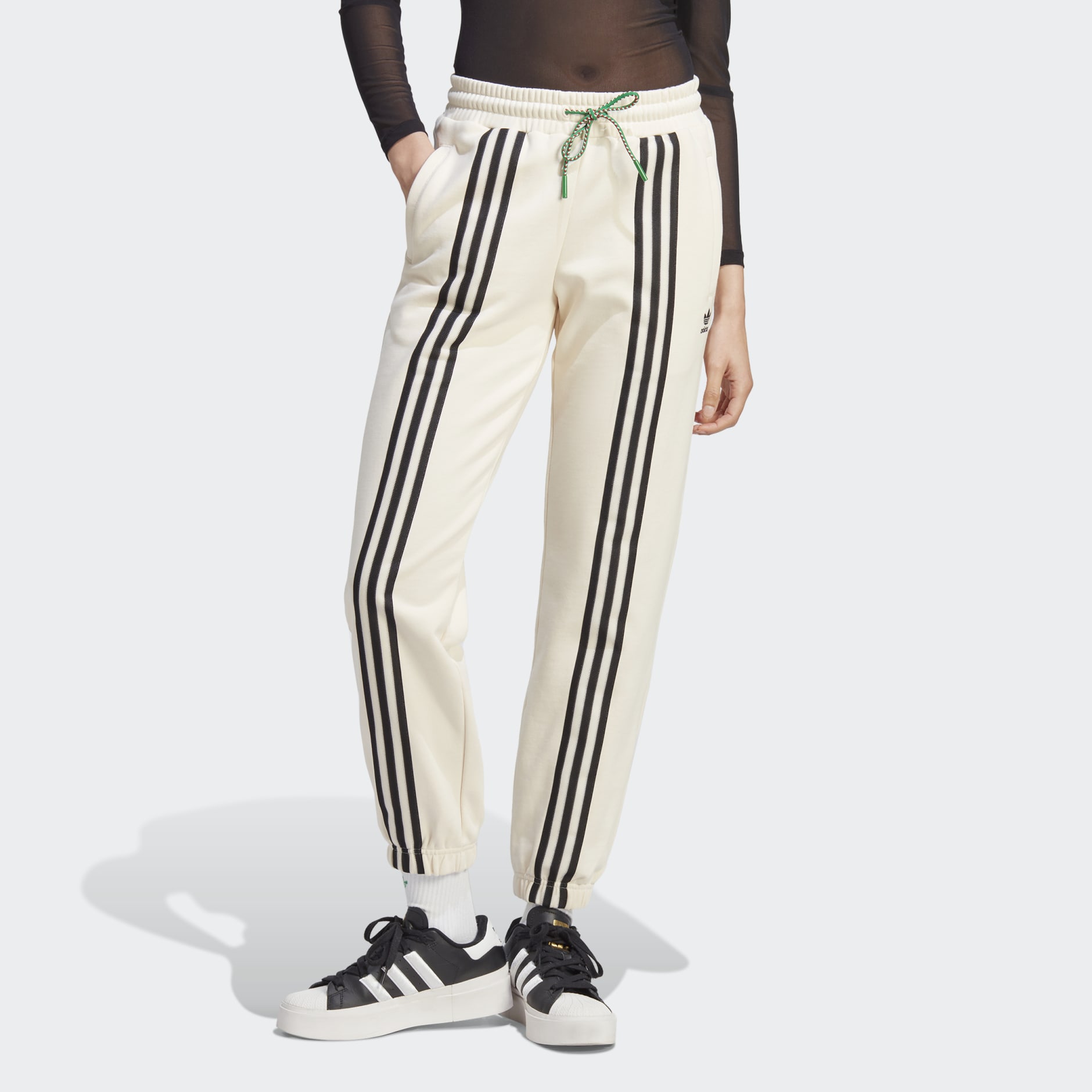 adidas Adicolor 70s 3-Stripes Sweatpants - Beige | adidas TZ