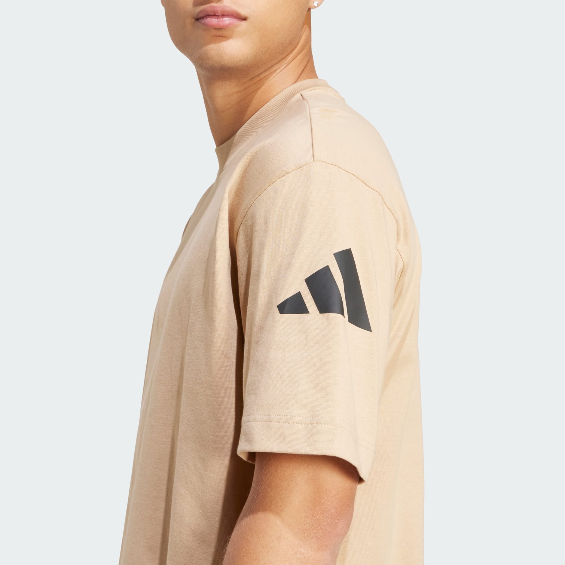Essentials Loose Fit 3 Bar Logo Tee