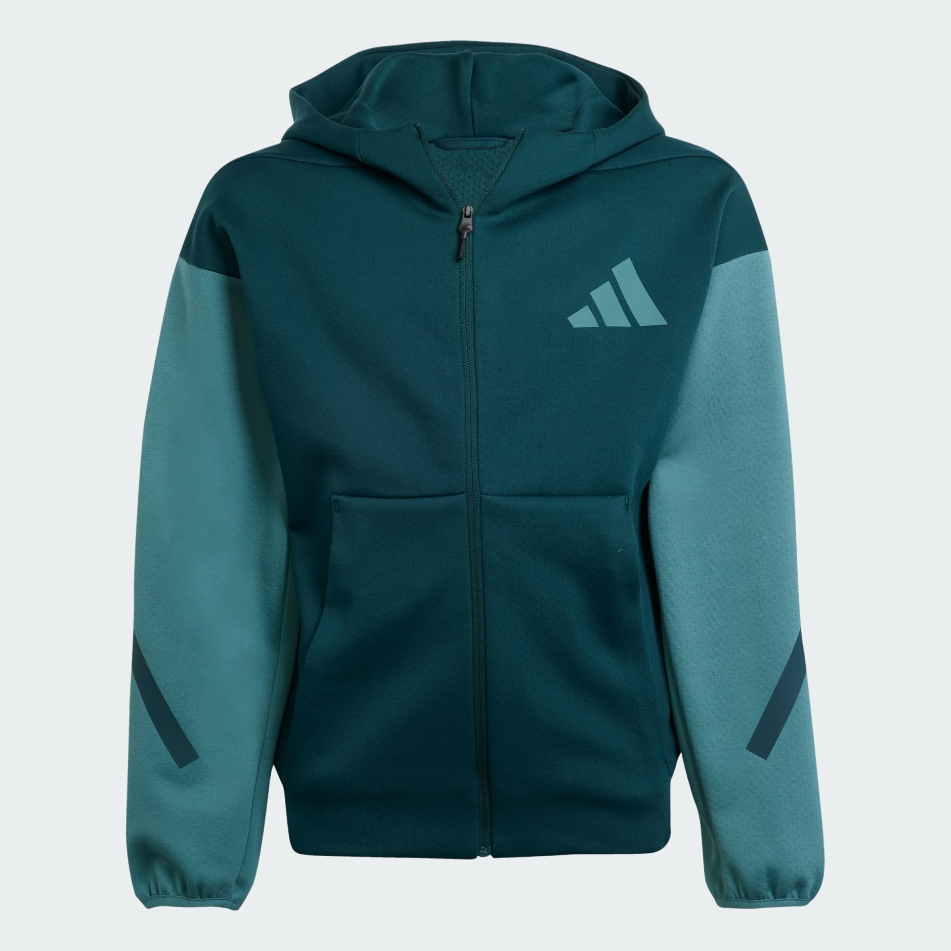 ともえ adidas adidas Z.N.E. Full-Zip Colorblocked Hoodie Kids