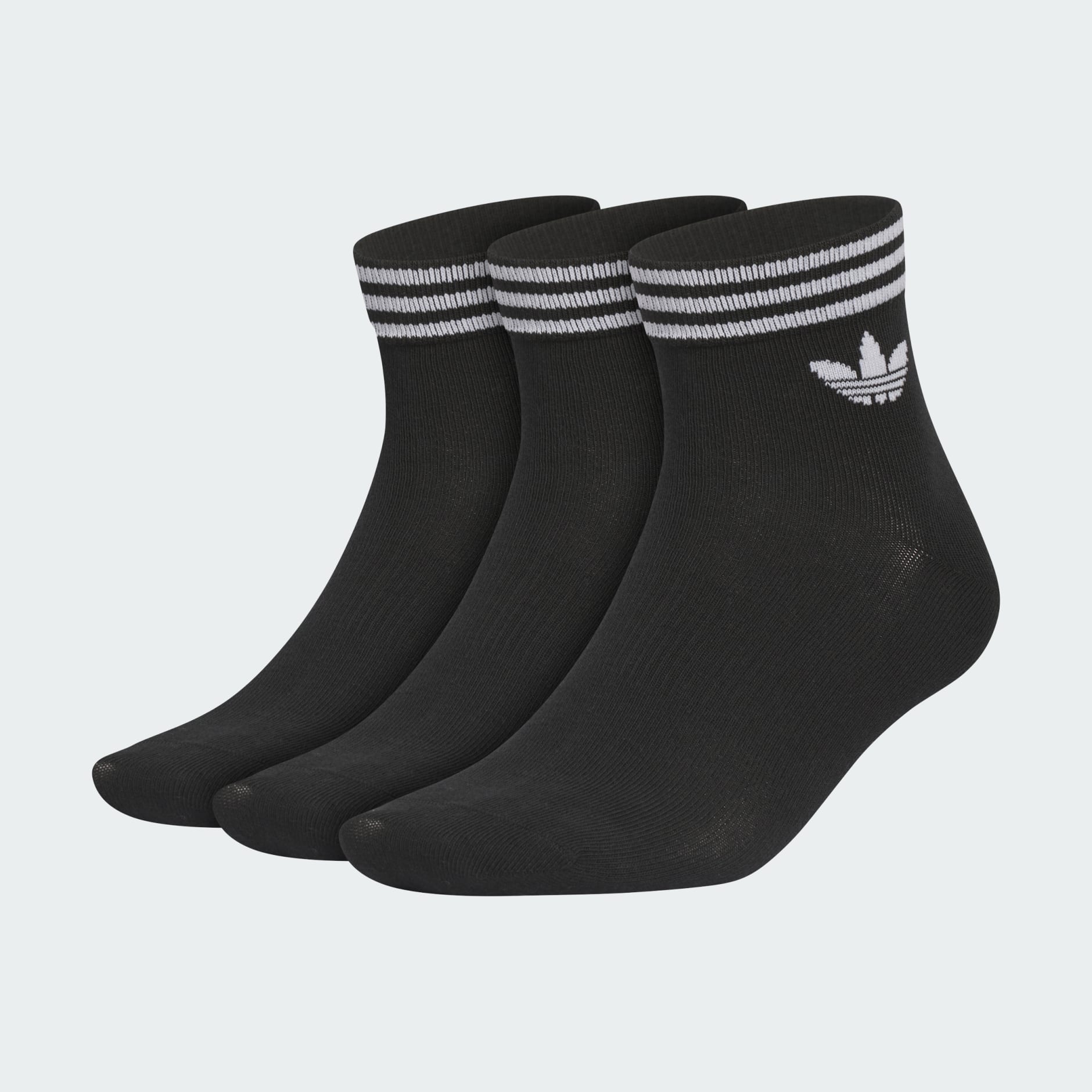 Originals Trefoil Ankle Socks 3 Pair Pack