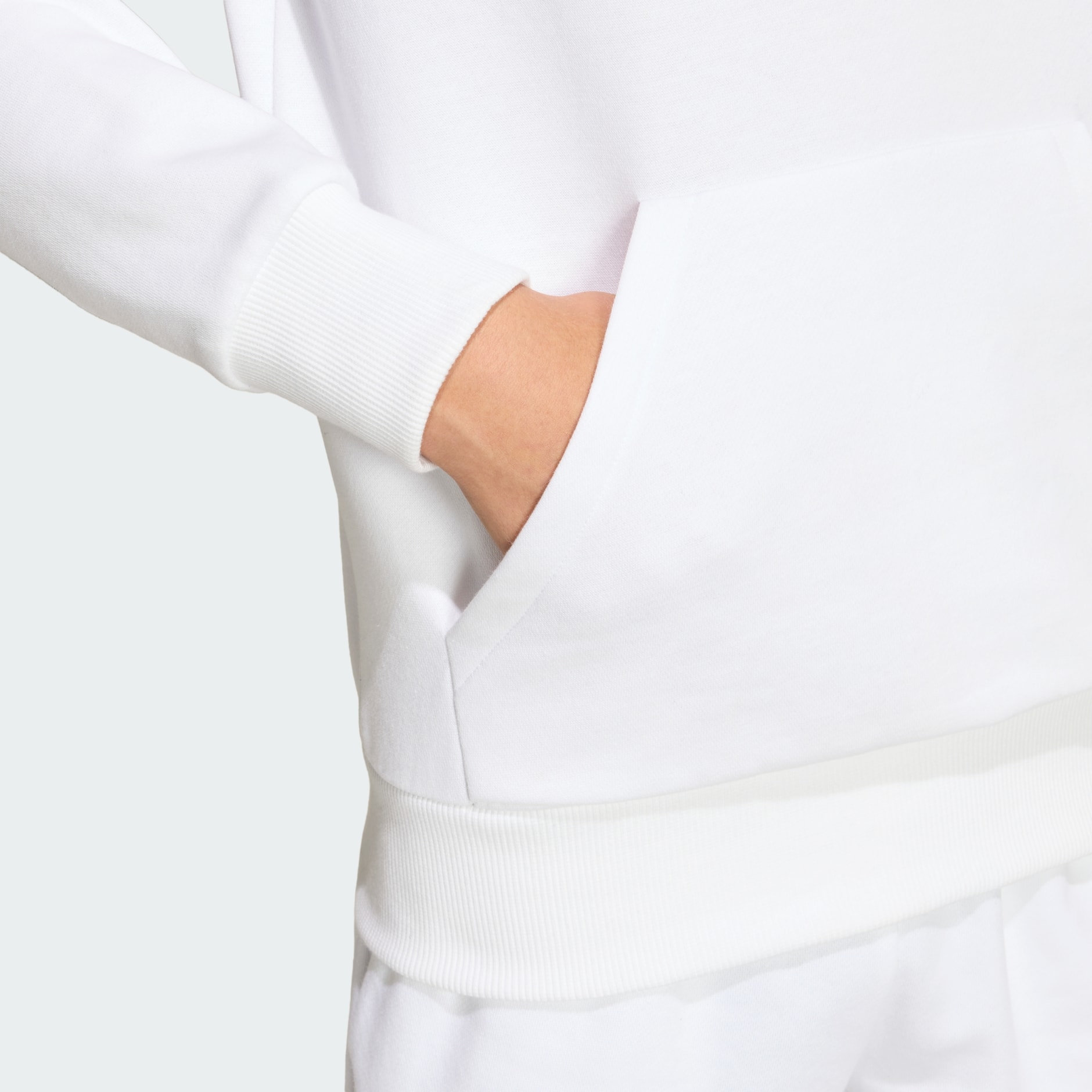 Majica s kapuljačom adidas Slogan Fleece Hoodie