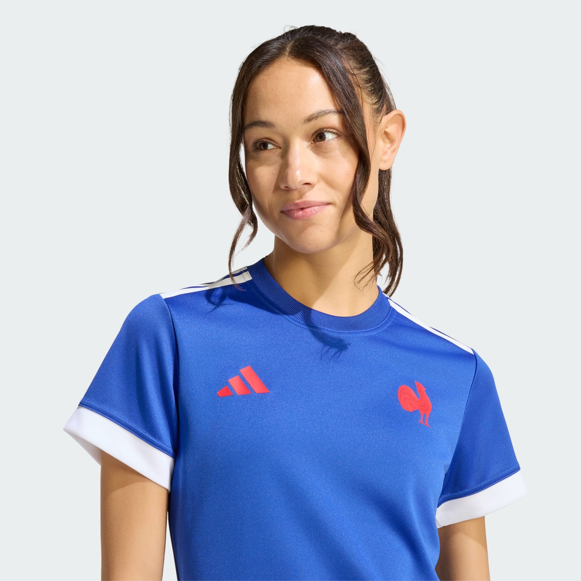 Replika majice za žene domaćih navijača ragbija Francuska