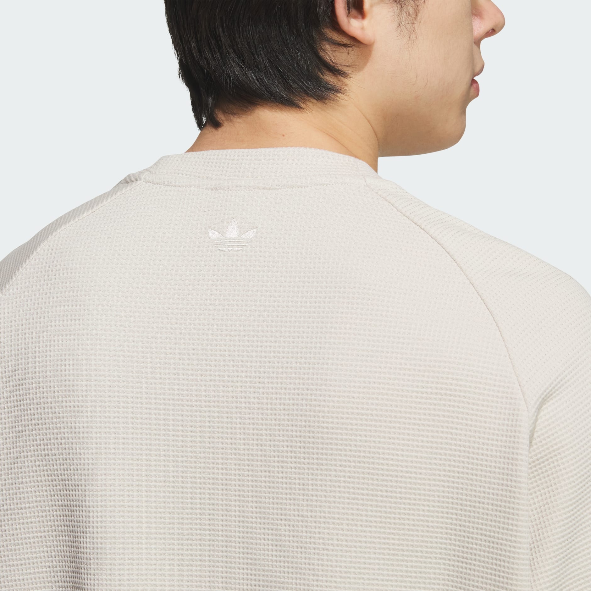 SYM WAFFLE KNIT TEE LS