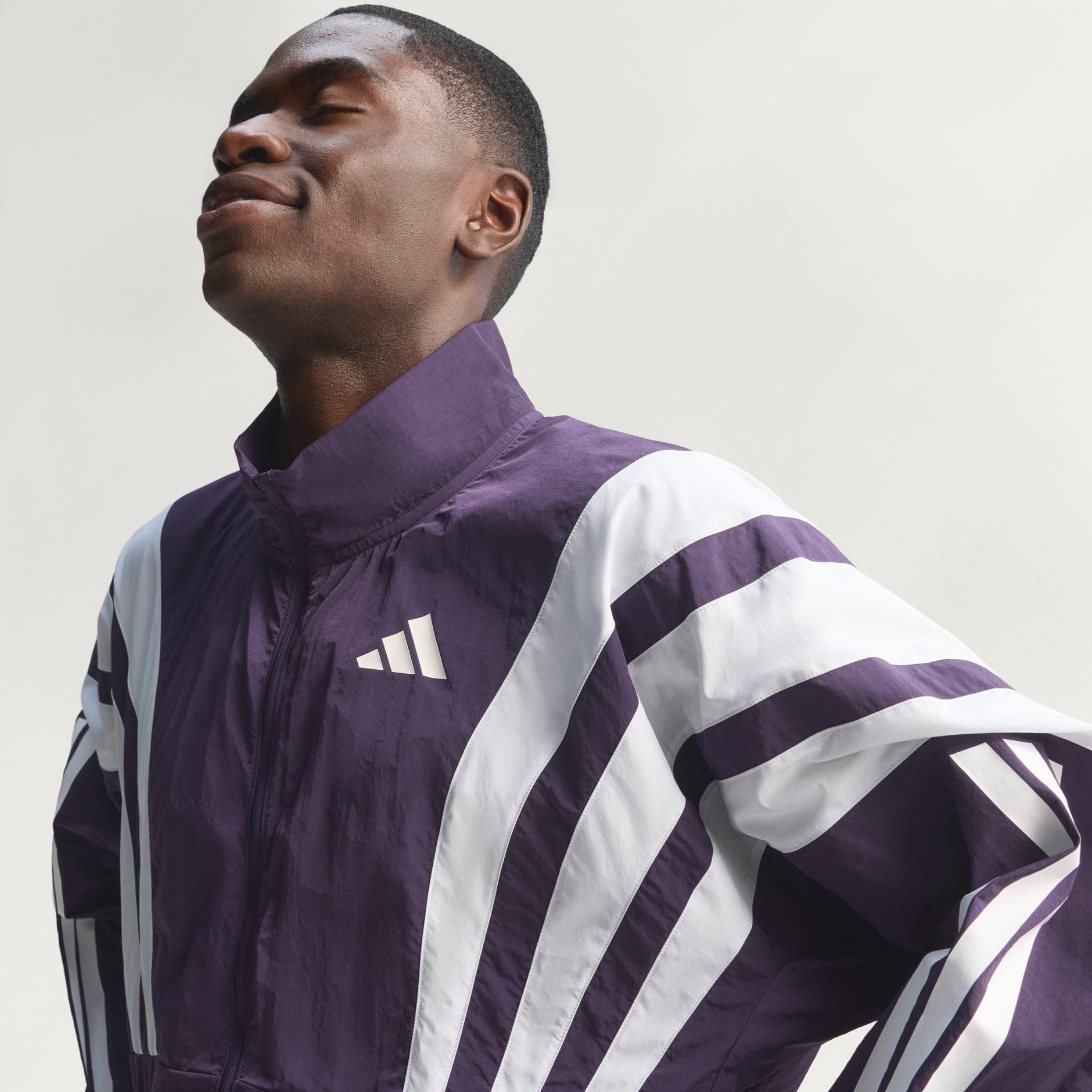 Clothing - Adizero NYC Running Jacket - Purple | adidas Oman