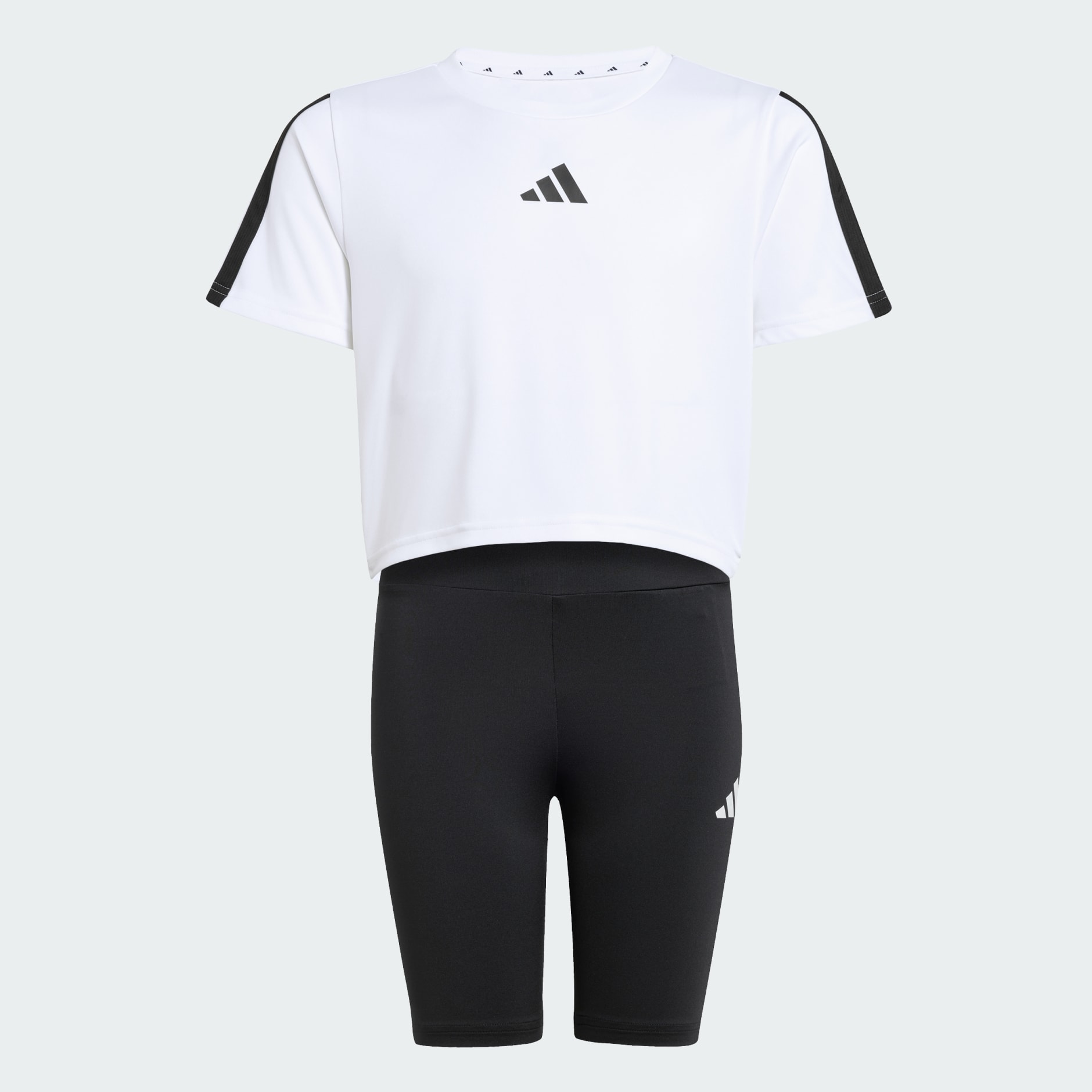 Train Essentials 3-Stripes Tee Set Kids