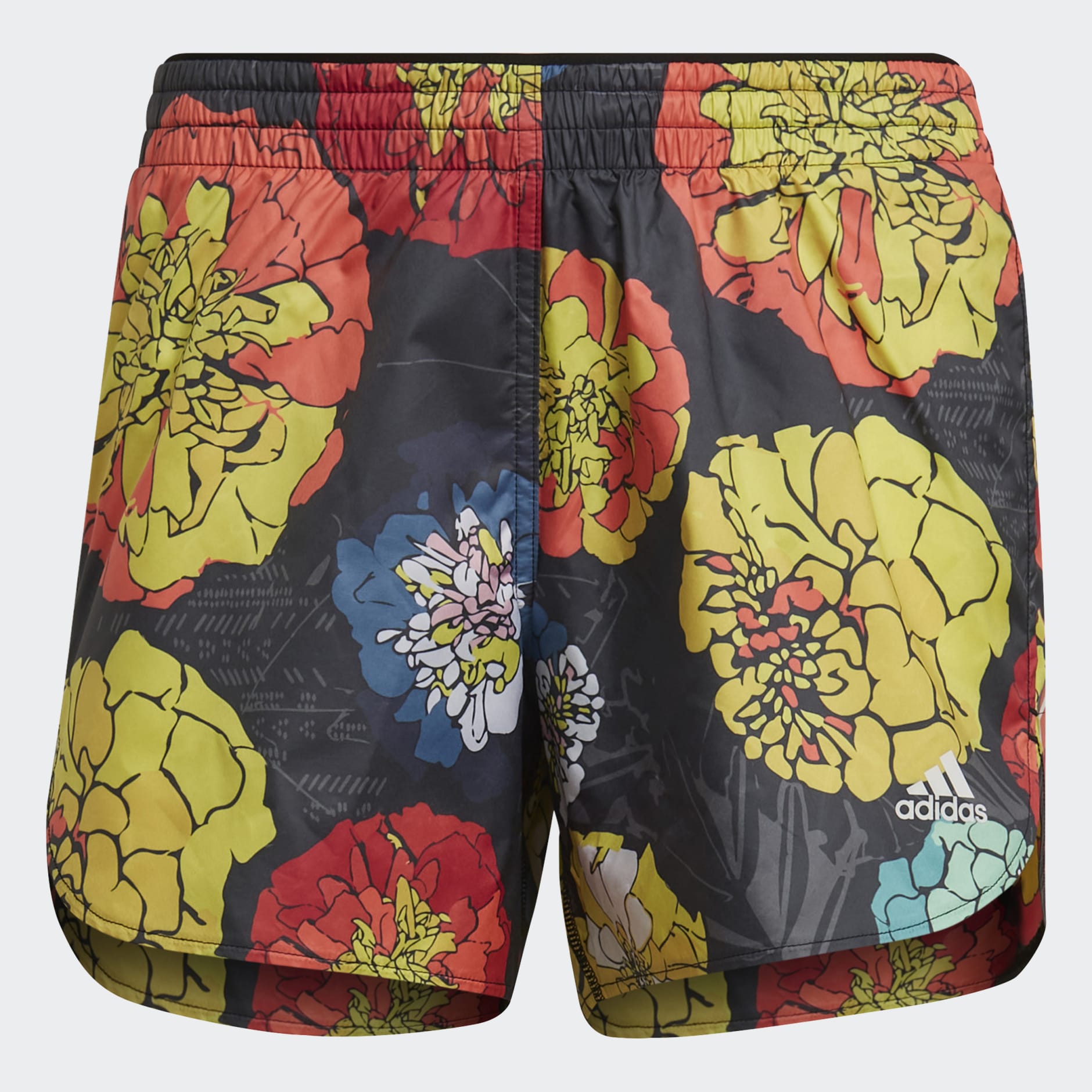 Shorts de Running Run Fast Flower