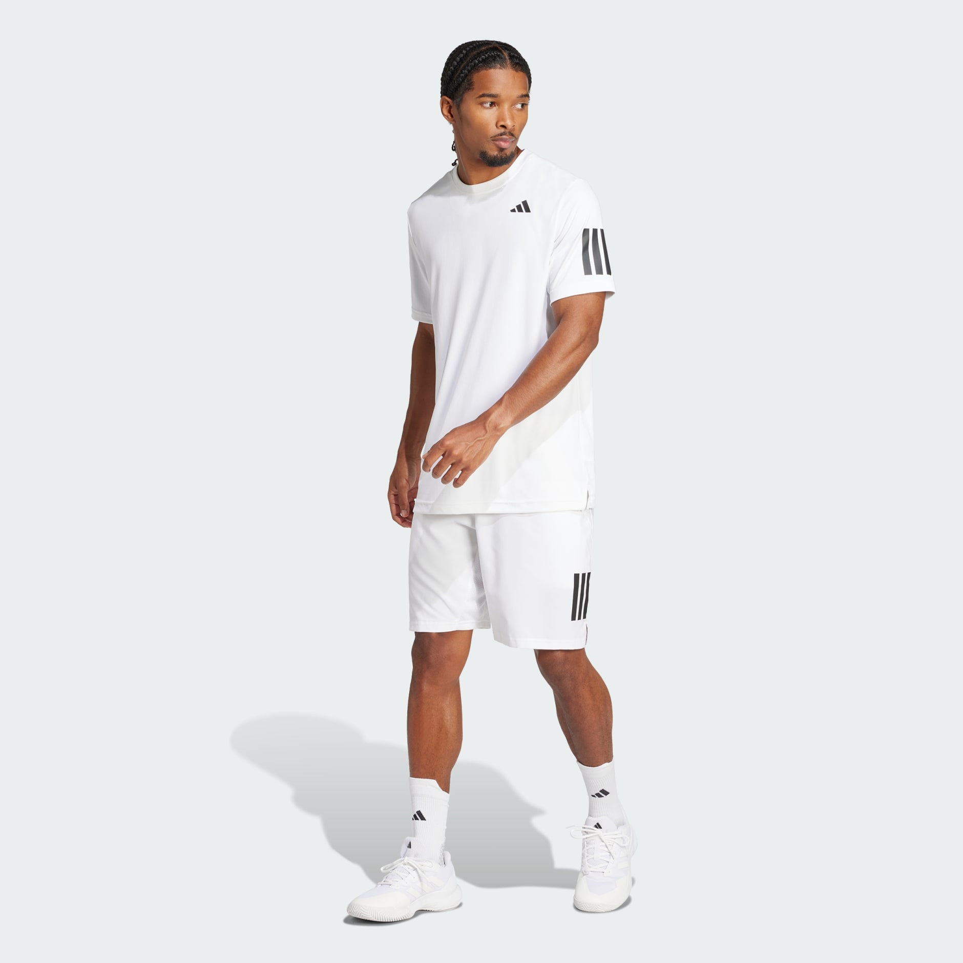 Majica kratkih rukava Club Tennis Climacool s tri pruge