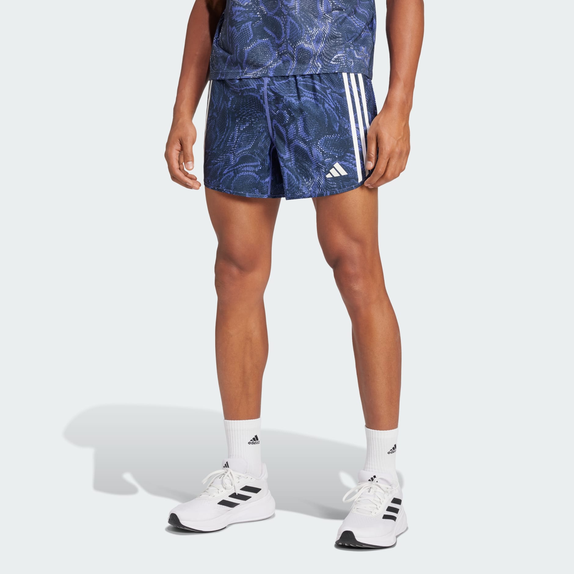 Own the Run Excite Allover Print AEROREADY Shorts