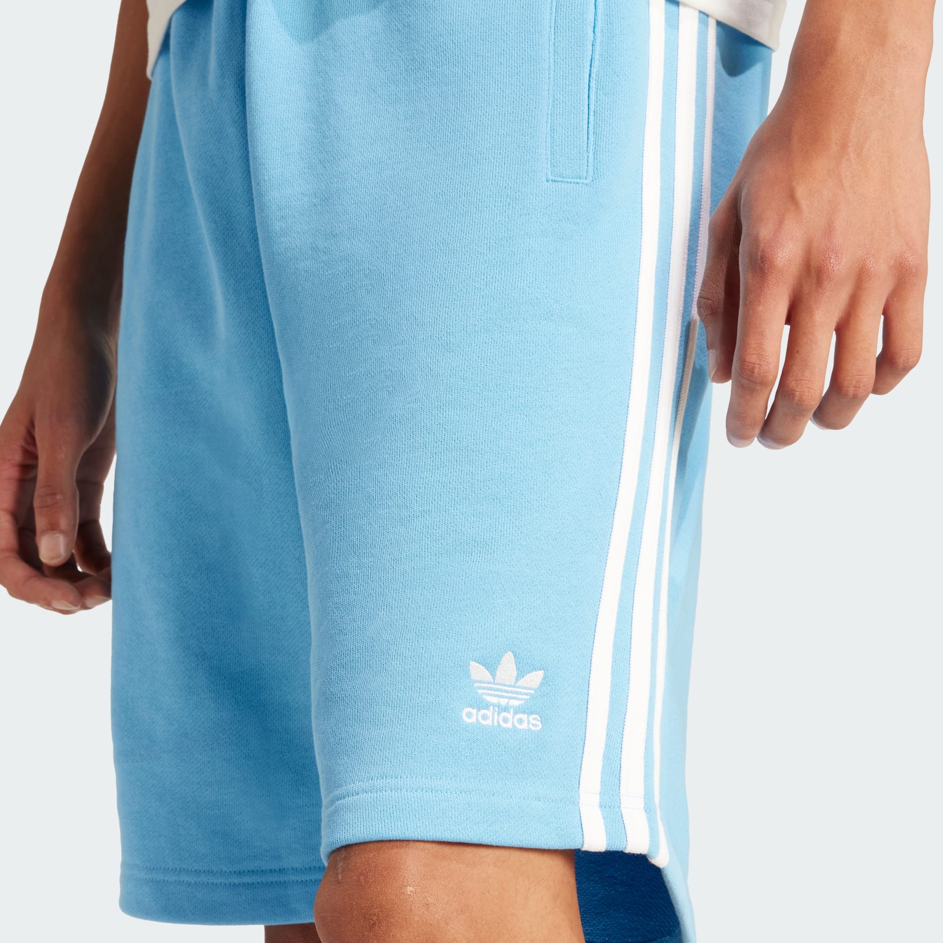 adidas Adicolor Classics 3-Stripes Sweat Shorts - Blue | Men's Lifestyle |  adidas US