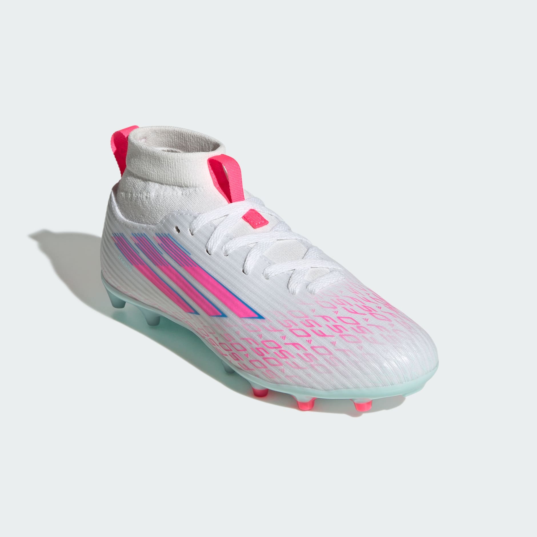 حذاء الأرضيات الصلبة/العشب الصناعي للأطفال F50 Sparkfusion League