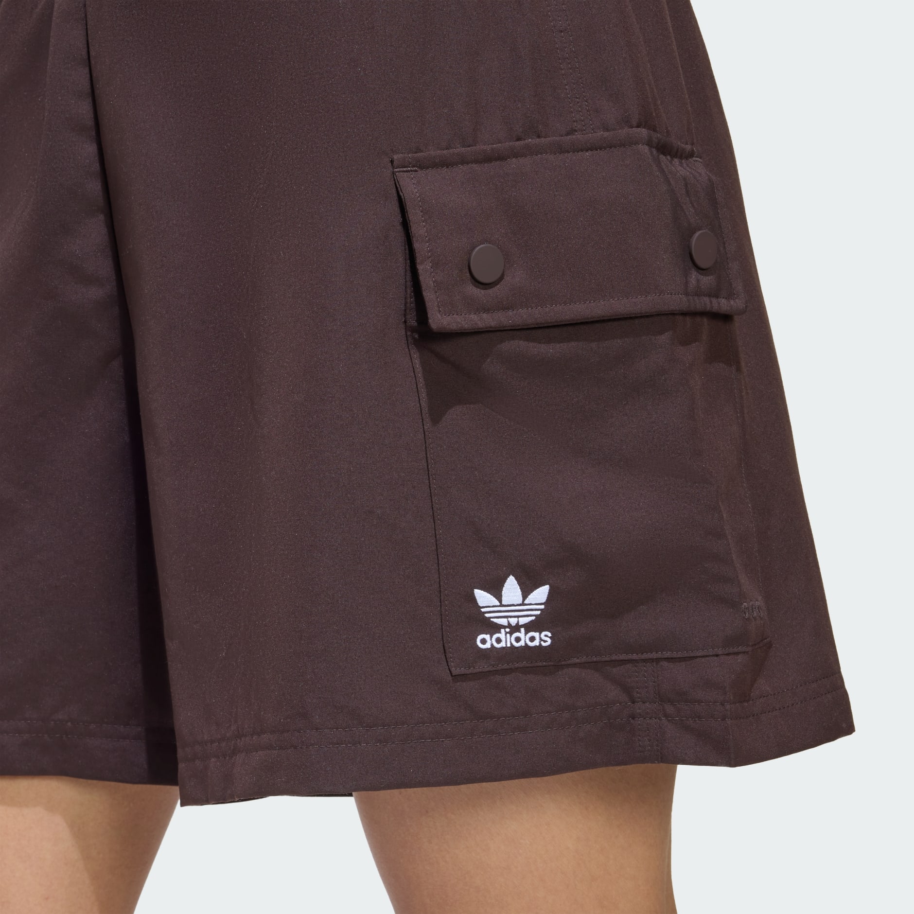 Essentials Woven High-Waist Cargo Shorts