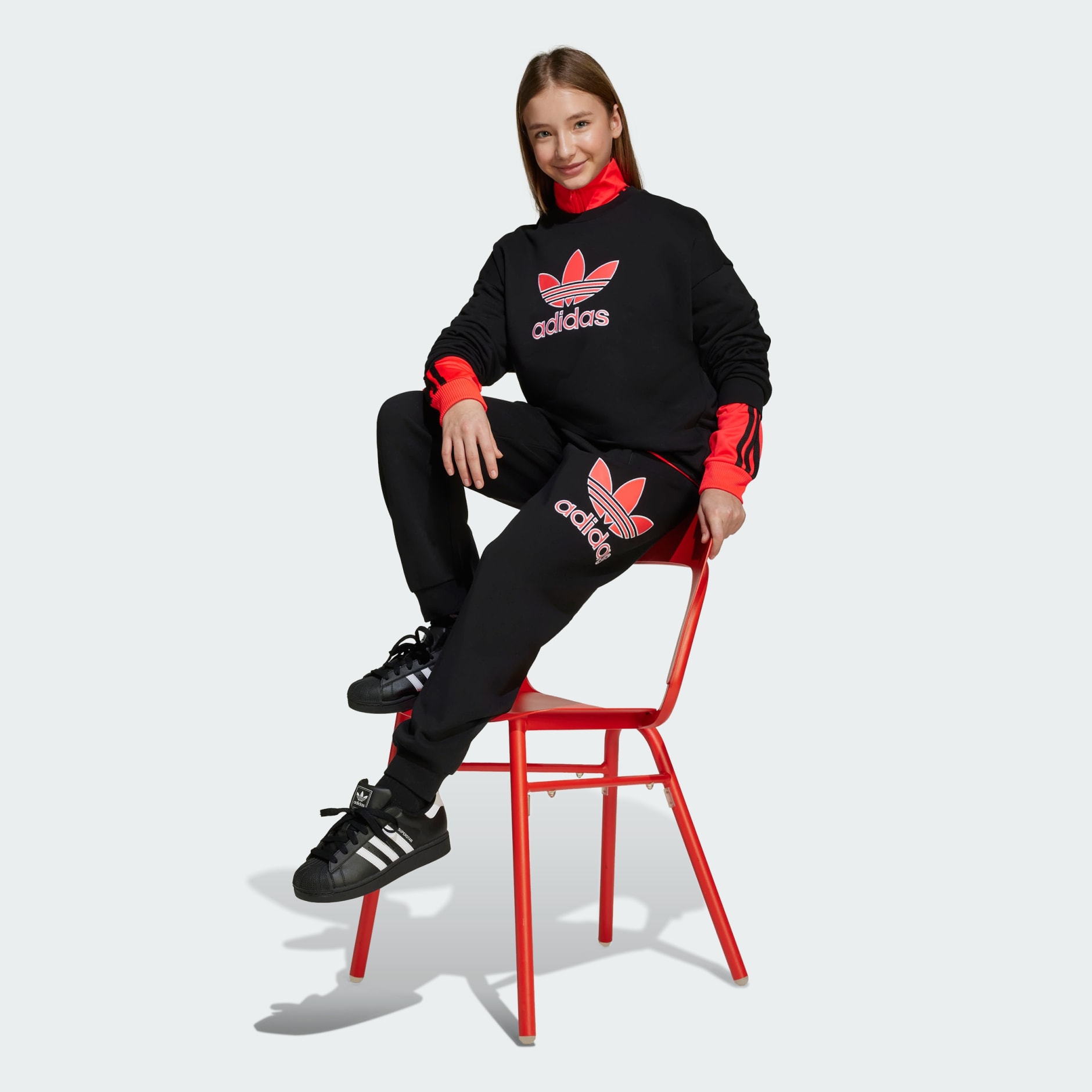 Big Logo Execution Oversized Sweat Pants Kids