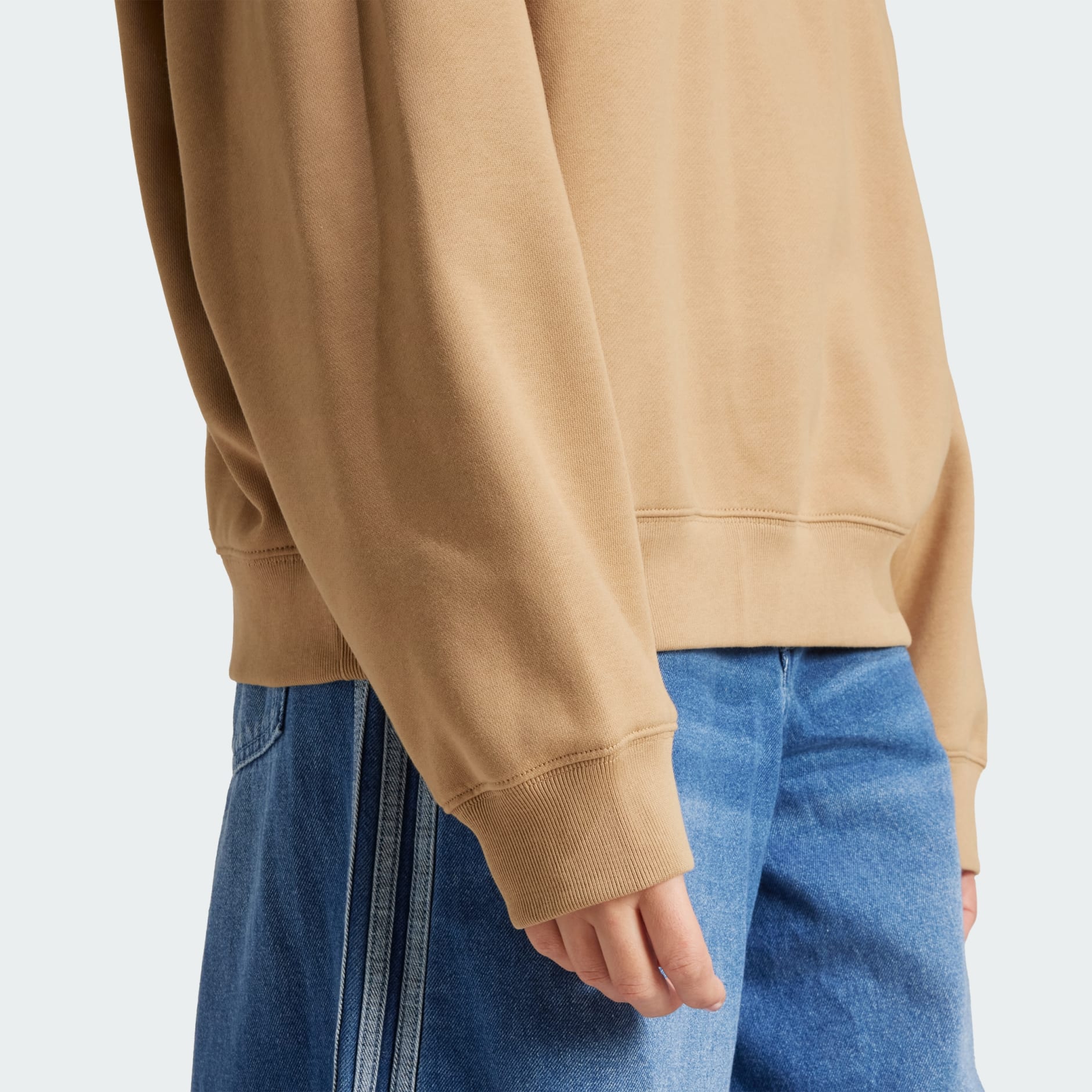 Essentials Linear Quarter-Zip Oversized