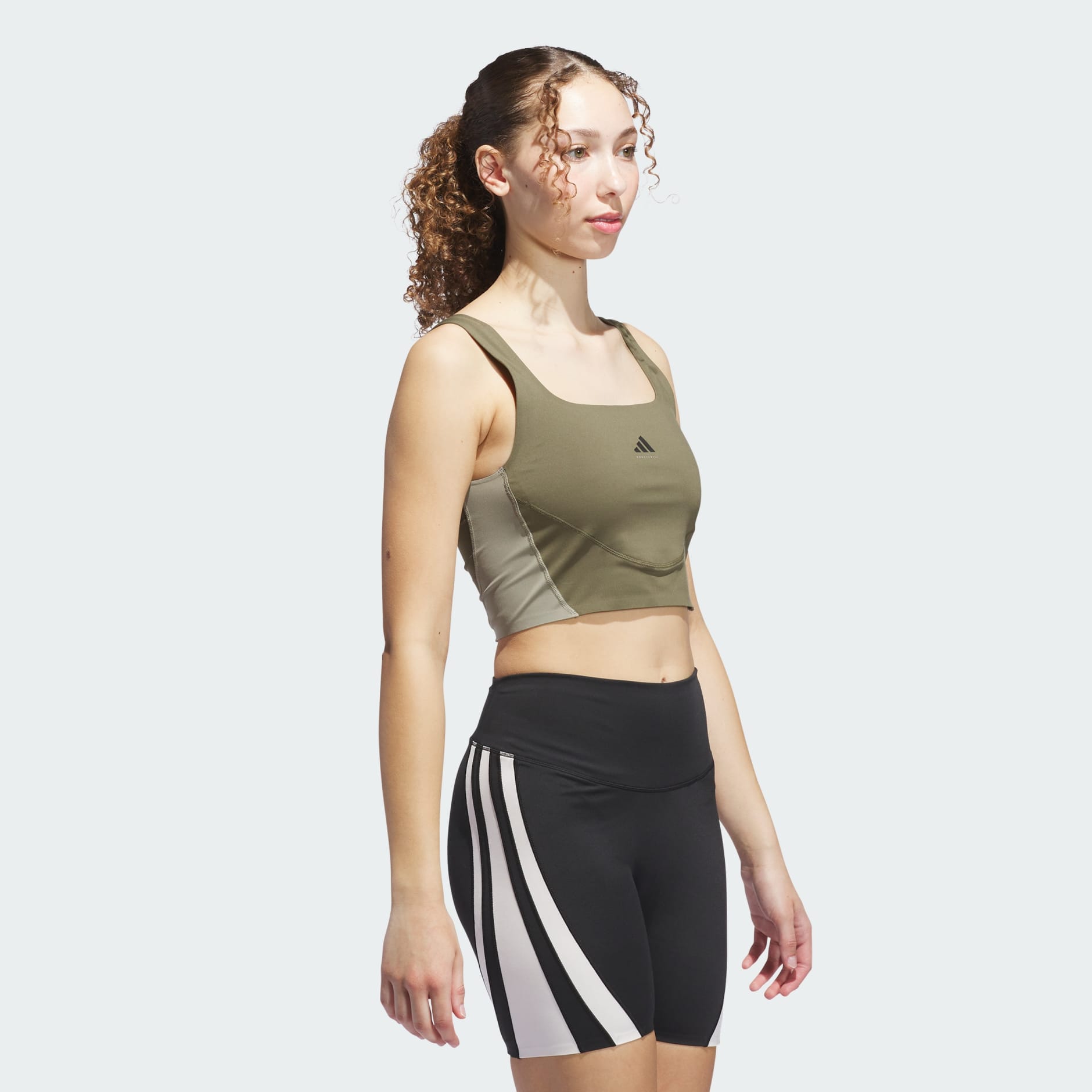 adidas Basketball Crop Tank Top