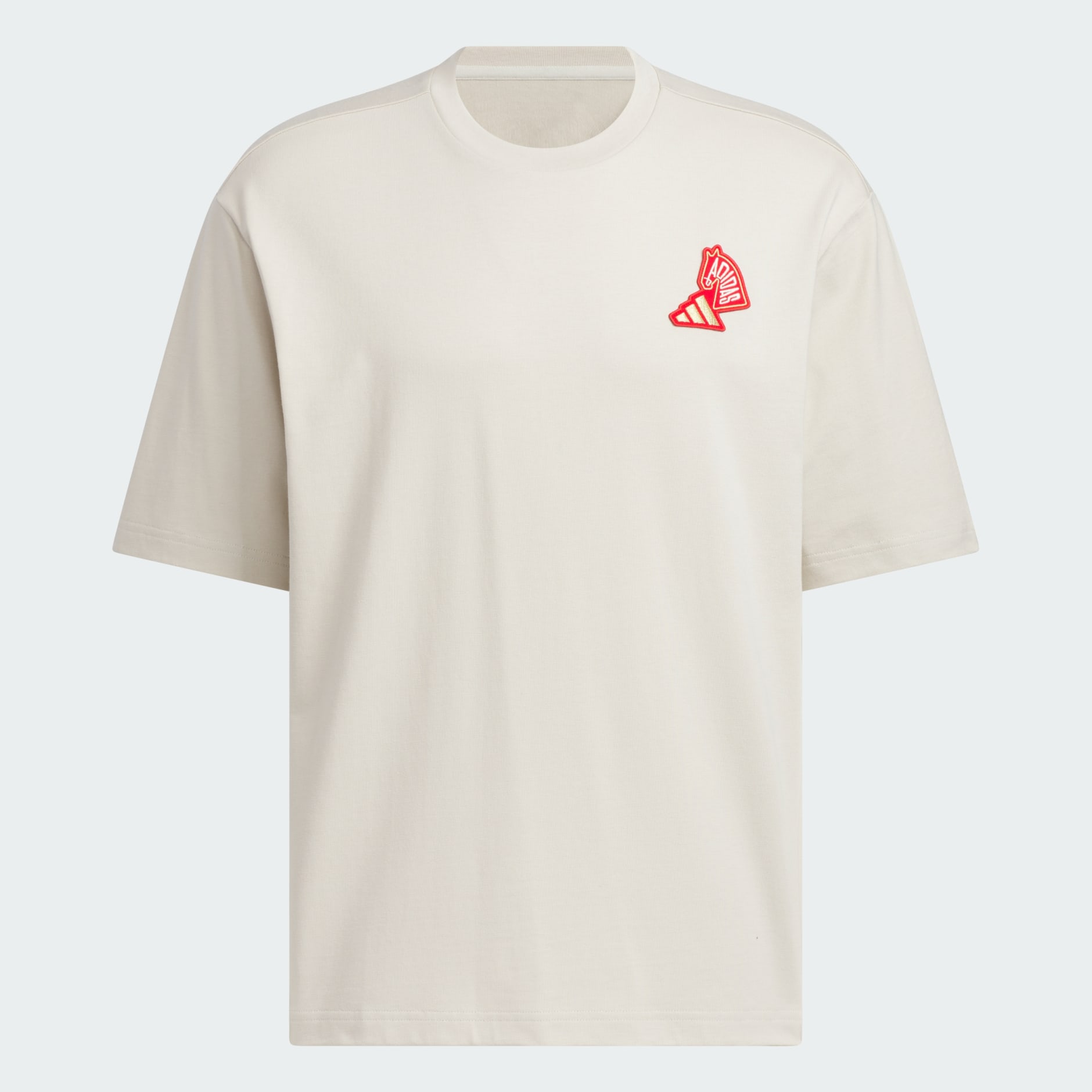 تيشيرت بأكمام قصيرة ورسمة لرأس السنة الصينية