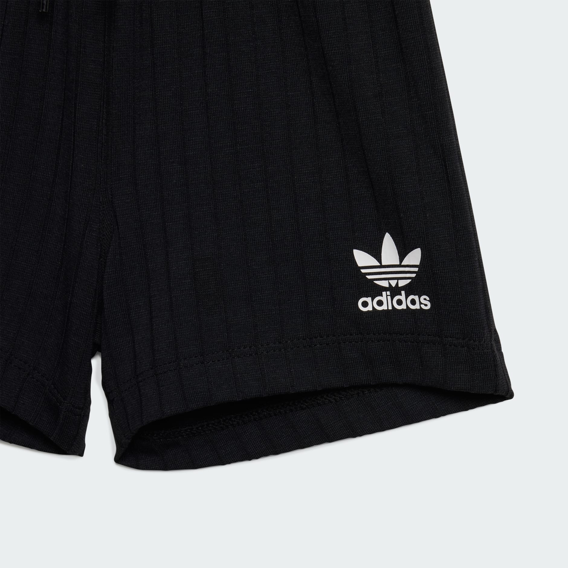 REGULAR WIDE RIB SHORT T-SHIRT SET