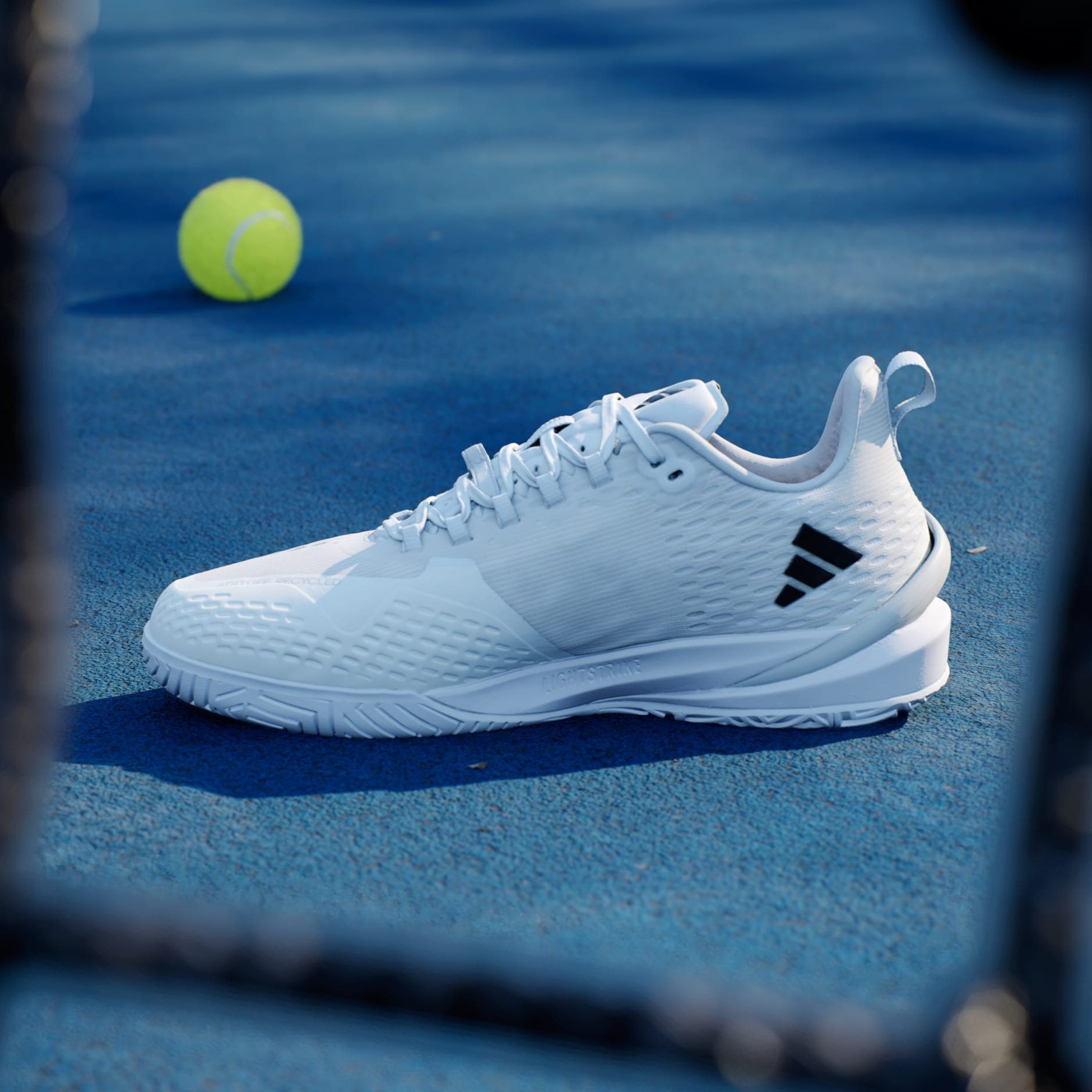 adidas adizero Cybersonic Tennis Shoes - White | adidas UAE