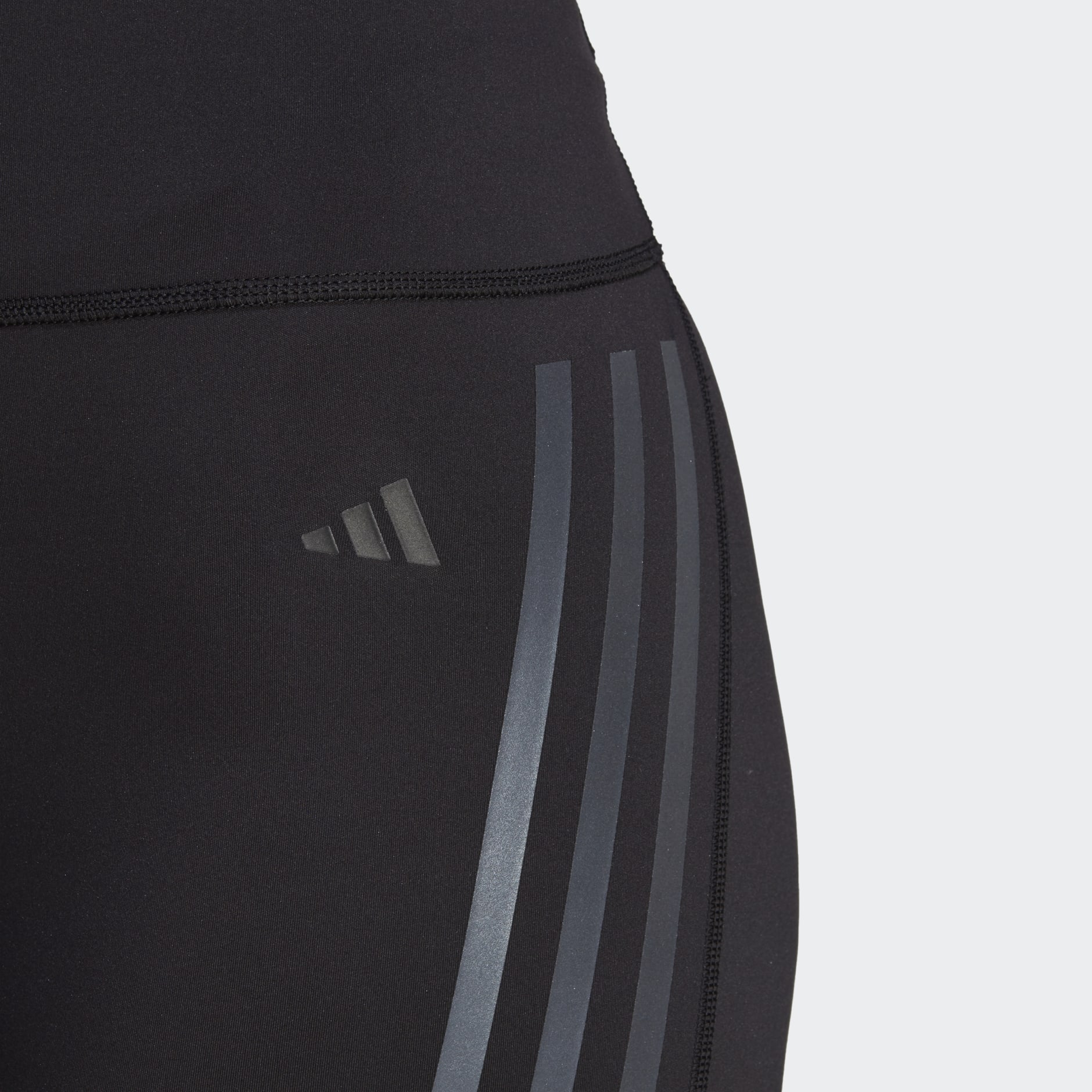 Clothing - DailyRun 3-Stripes Five-Inch Short Leggings - Black | adidas ...